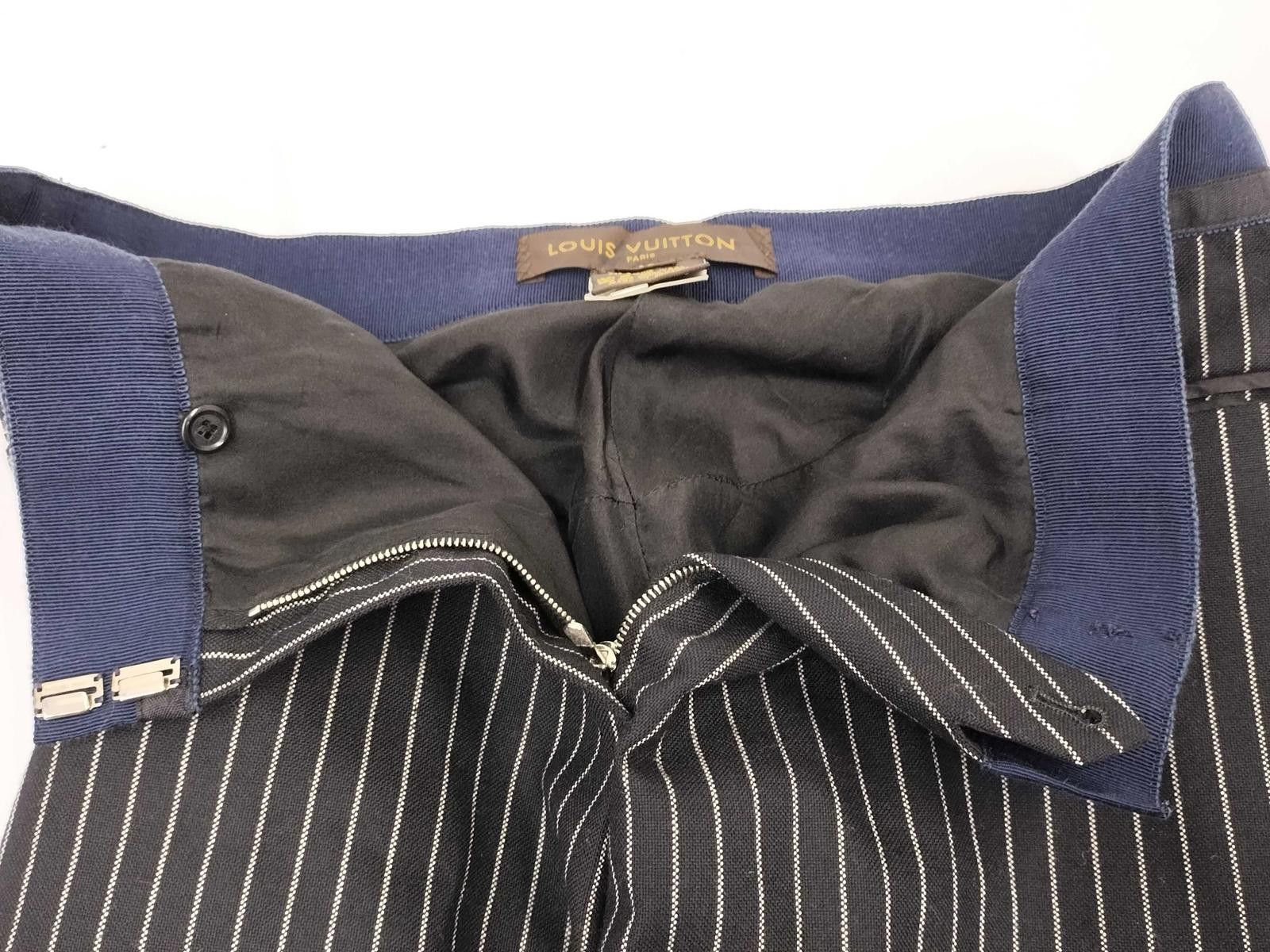 Louis Vuitton Vintage Louis Vuitton Striped Pants Size 30" / US 8 / IT 44 - 3 Thumbnail