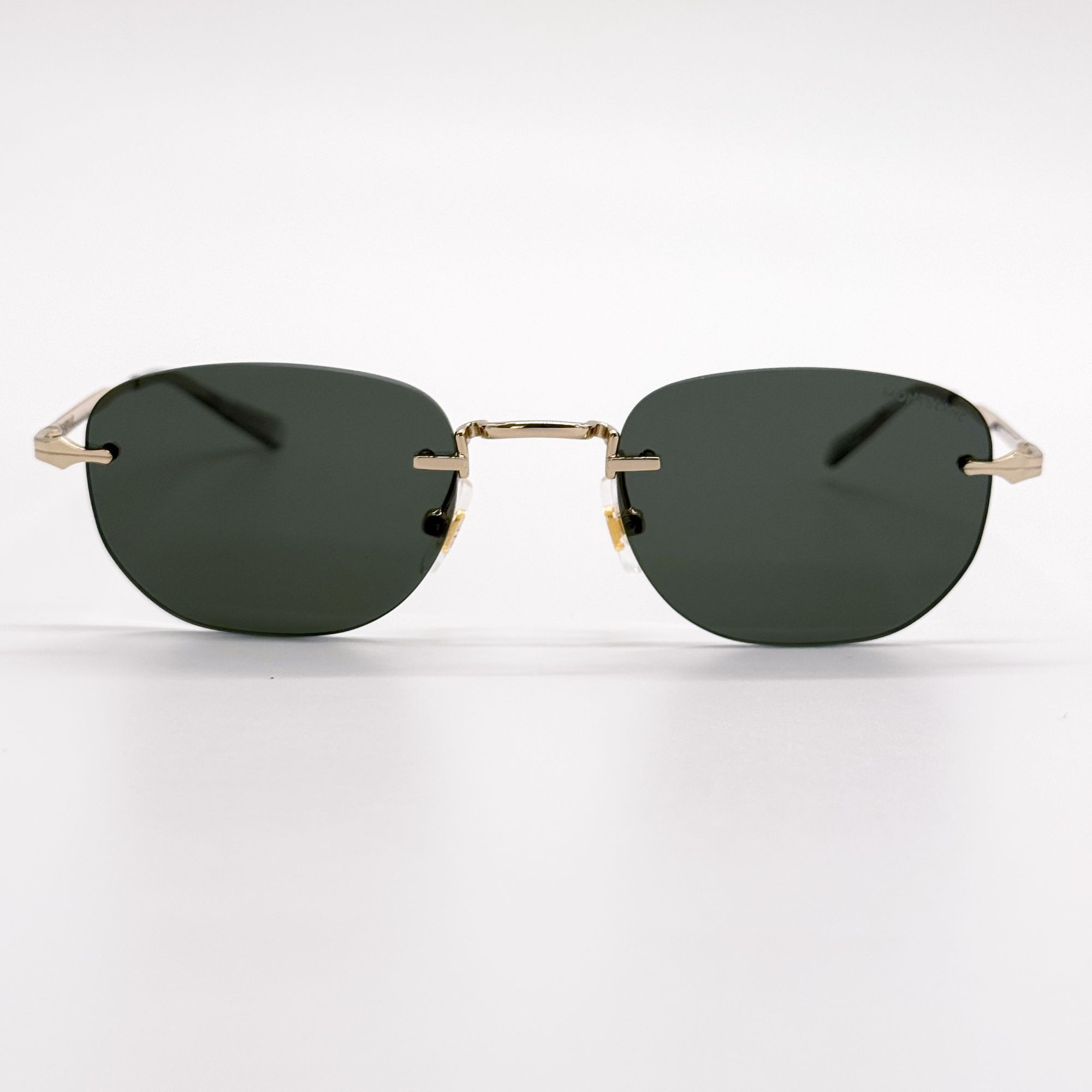 Montblanc NEW MONTBLANC SUNGLASSES MEN GOLD/GRAY MB0303S 001 EYEWEAR Size ONE SIZE - 4 Thumbnail