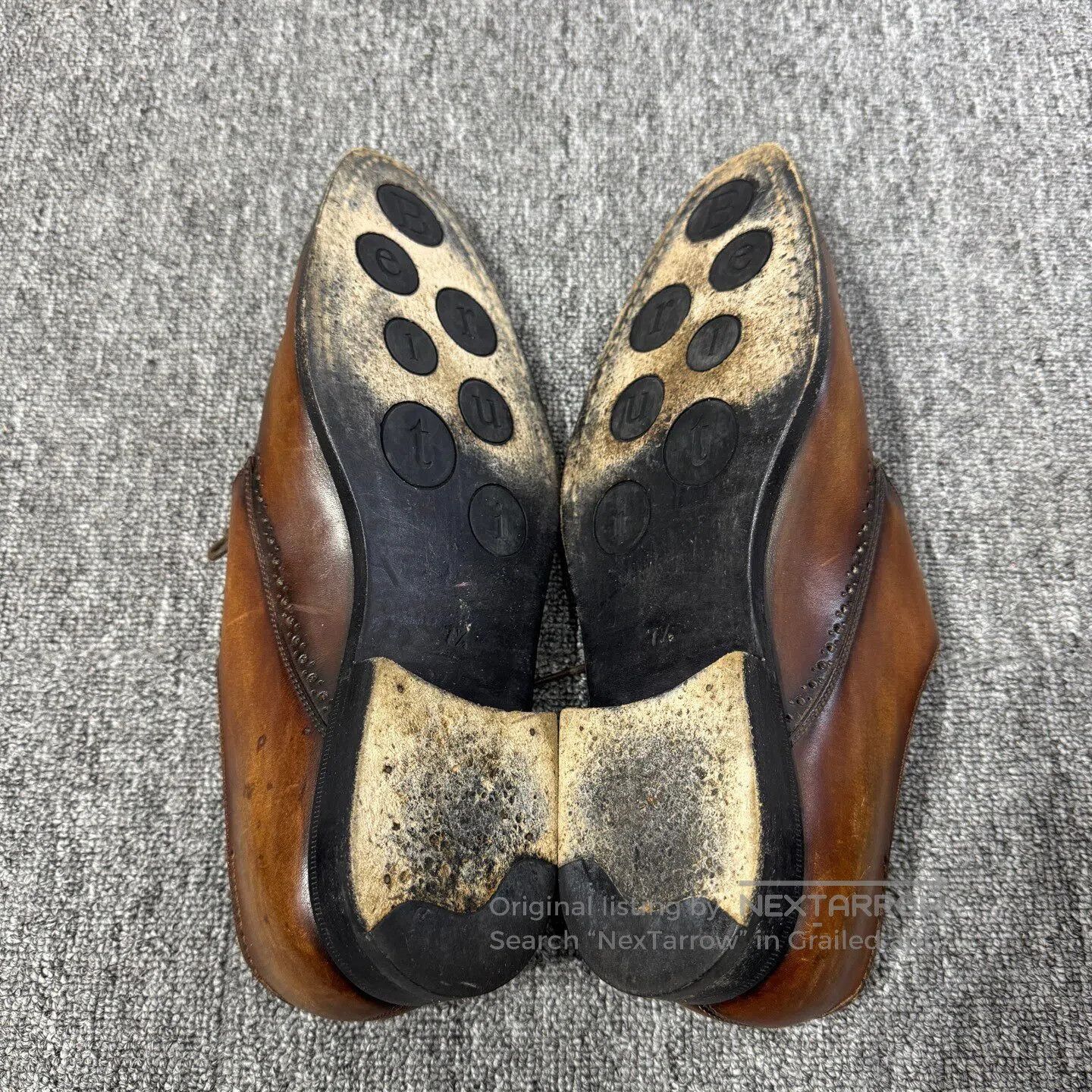 Berluti Berluti Wear a faded, aged look on the leather shoes.| Size US 7.5 / EU 40-41 - 4 Thumbnail