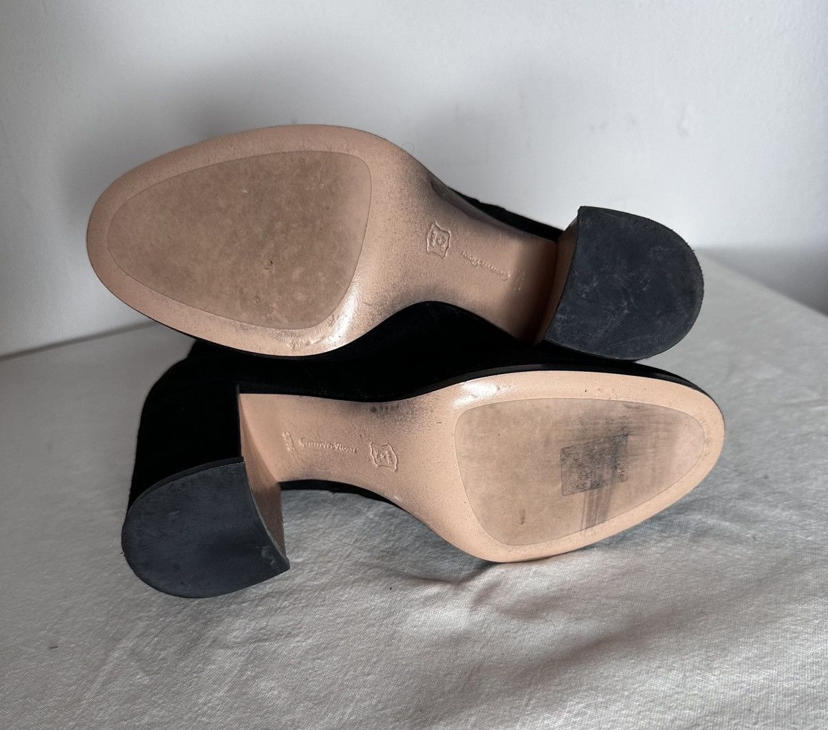 Gianvito Rossi Bottines à talons Gianvito Rossi en suede noir 37,5 Size US 6.5 / IT 36.5 - 8 Thumbnail