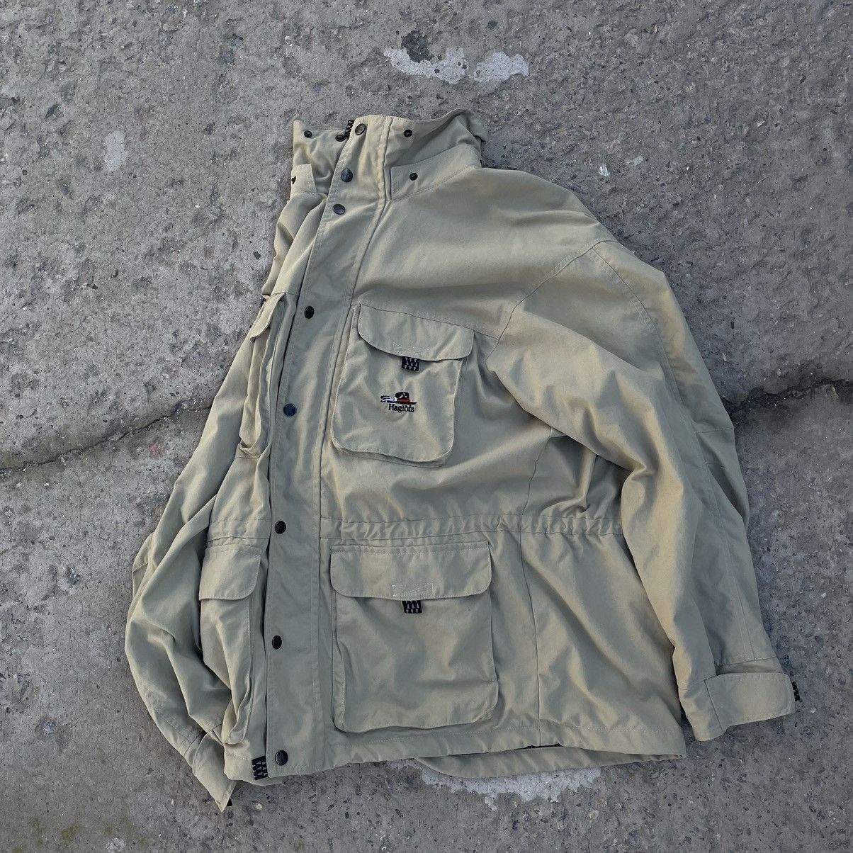 Haglofs × Vintage Vintage Haglofs Light Jacket 90s Y2K Windbreaker Gorcrope Size US S / EU 44-46 / 1 - 1 Thumbnail