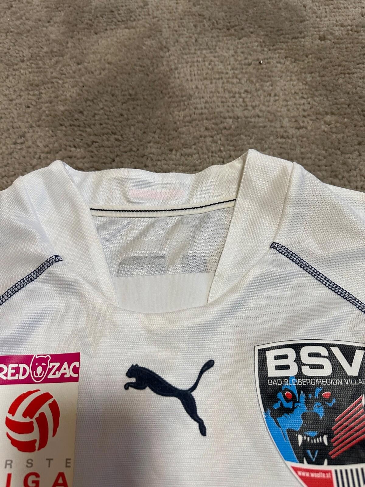 Puma #17 Lambert BSV Bad Bleiberg 2000 L/S Football Shirt Jersey Size ONE SIZE - 5 Thumbnail