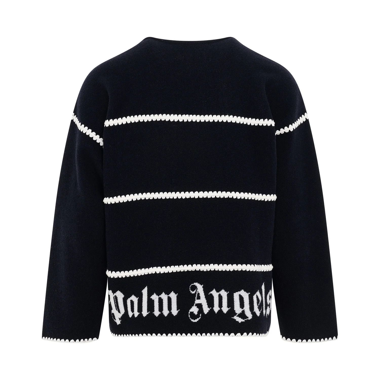 Palm Angels o1mris0824 Sweater in Navy Blue Size US L / EU 52-54 / 3 - 4 Thumbnail