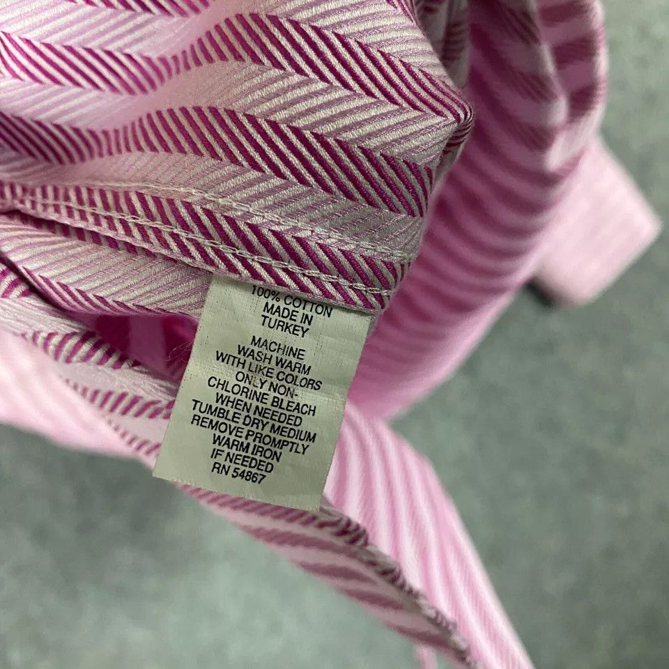 Express Express Shirt Men's Small Classic Fit Striped Italian Fabric Size US S / EU 44-46 / 1 - 5 Thumbnail