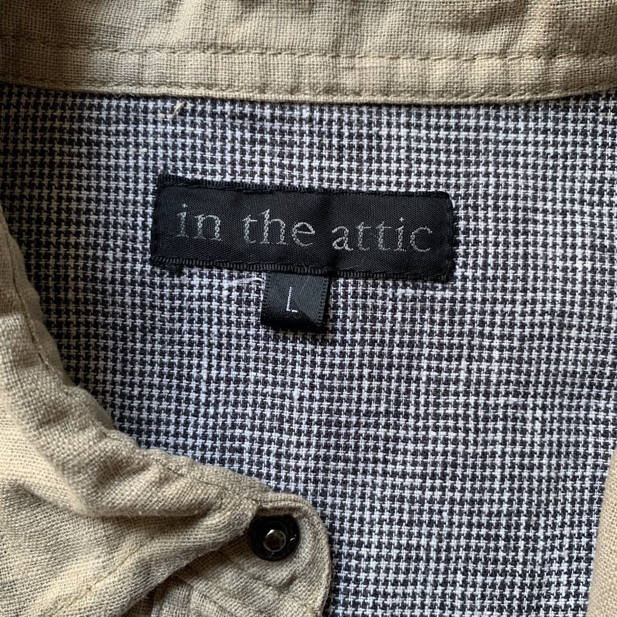 In The Attic Japanese brand in the attic waxed rolled up sleeve linen Size US M / EU 48-50 / 2 - 9 Thumbnail