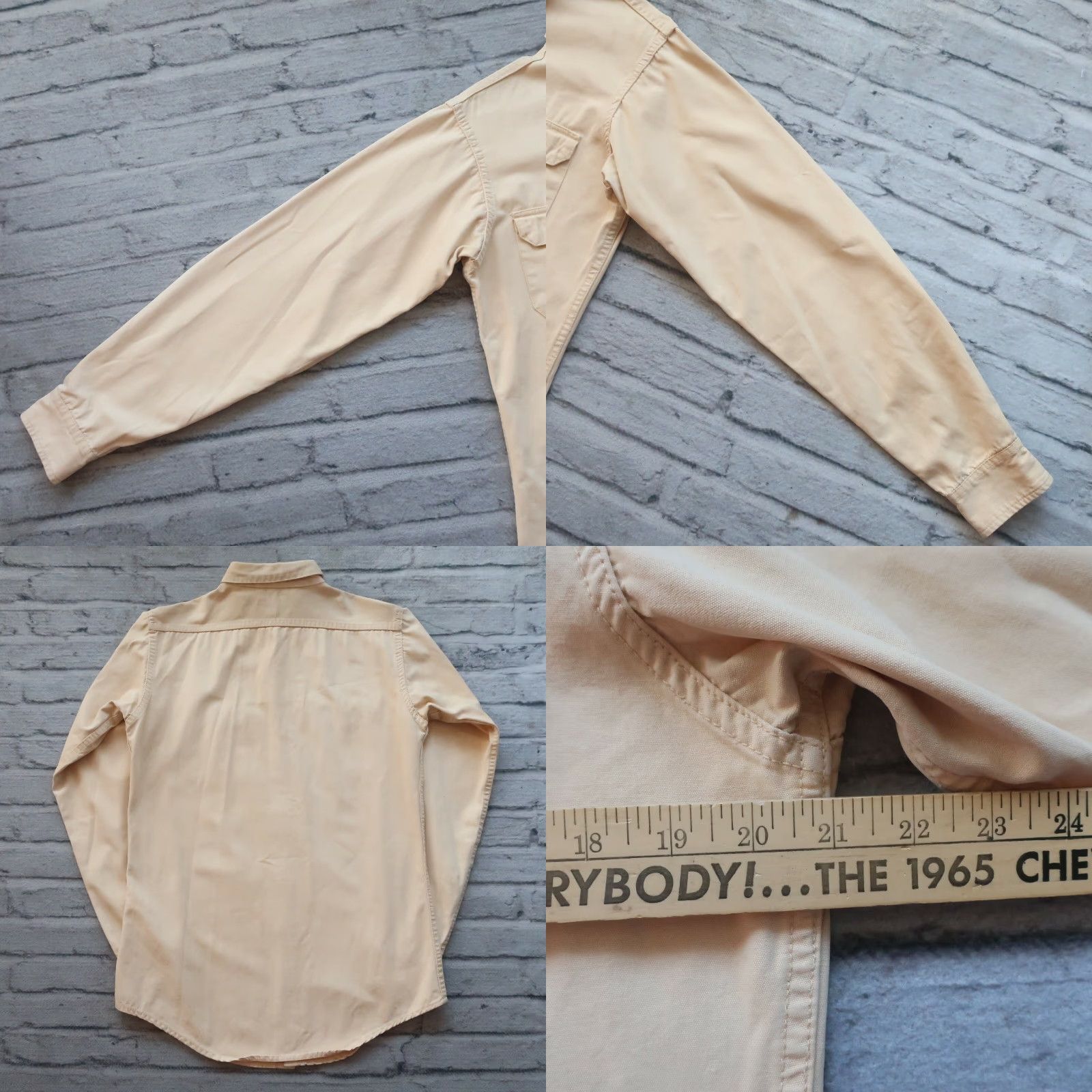 Patagonia Vintage Patagonia Button Up Shirt Men's Medium Tan Chouinard Hiking Climbing 80s Size US M / EU 48-50 / 2 - 8 Thumbnail