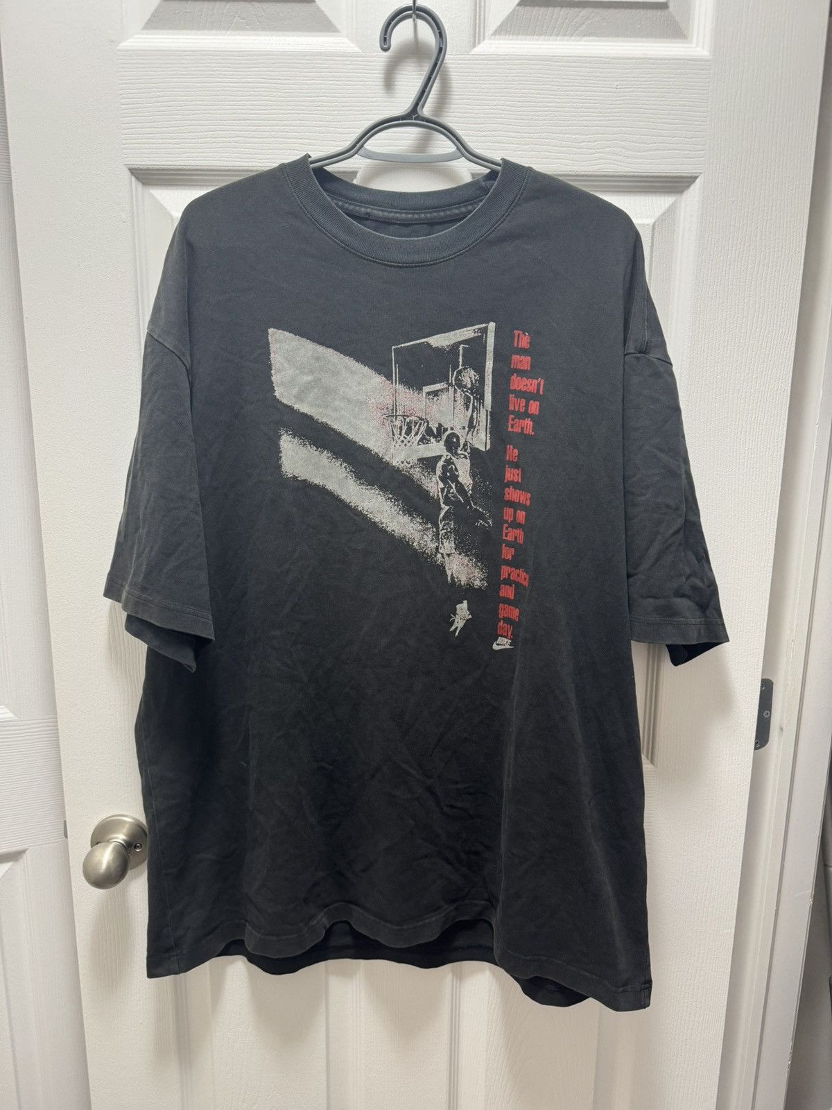 Jordan Brand × Nike × Vintage Nike Air Jordan Retro Archive Vintage Avant Garde Quote Size US XXL / EU 58 / 5 - 1 Thumbnail