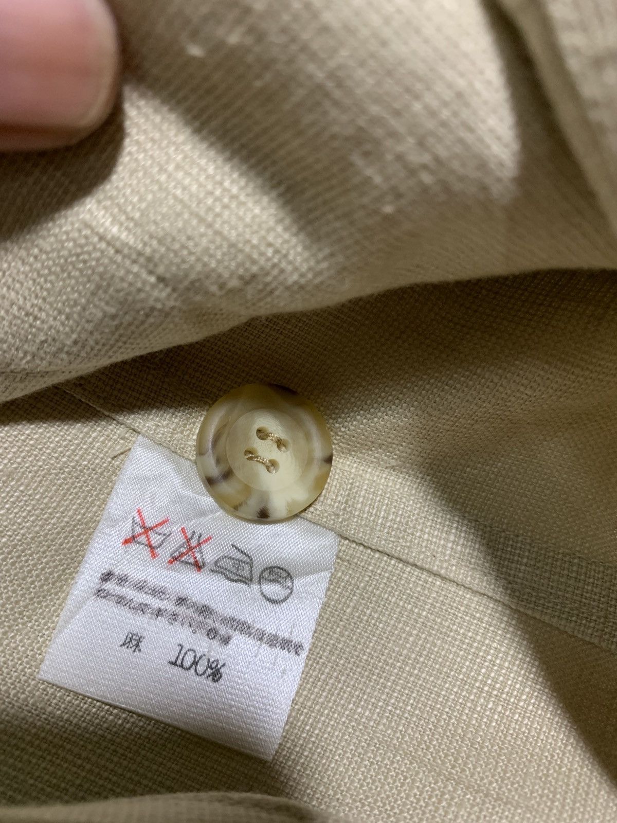 Issey Miyake 🔥PLANTATION ISSEY MIYAKE ONE BUTTON LINEN JACKETS Size US M / EU 48-50 / 2 - 9 Thumbnail