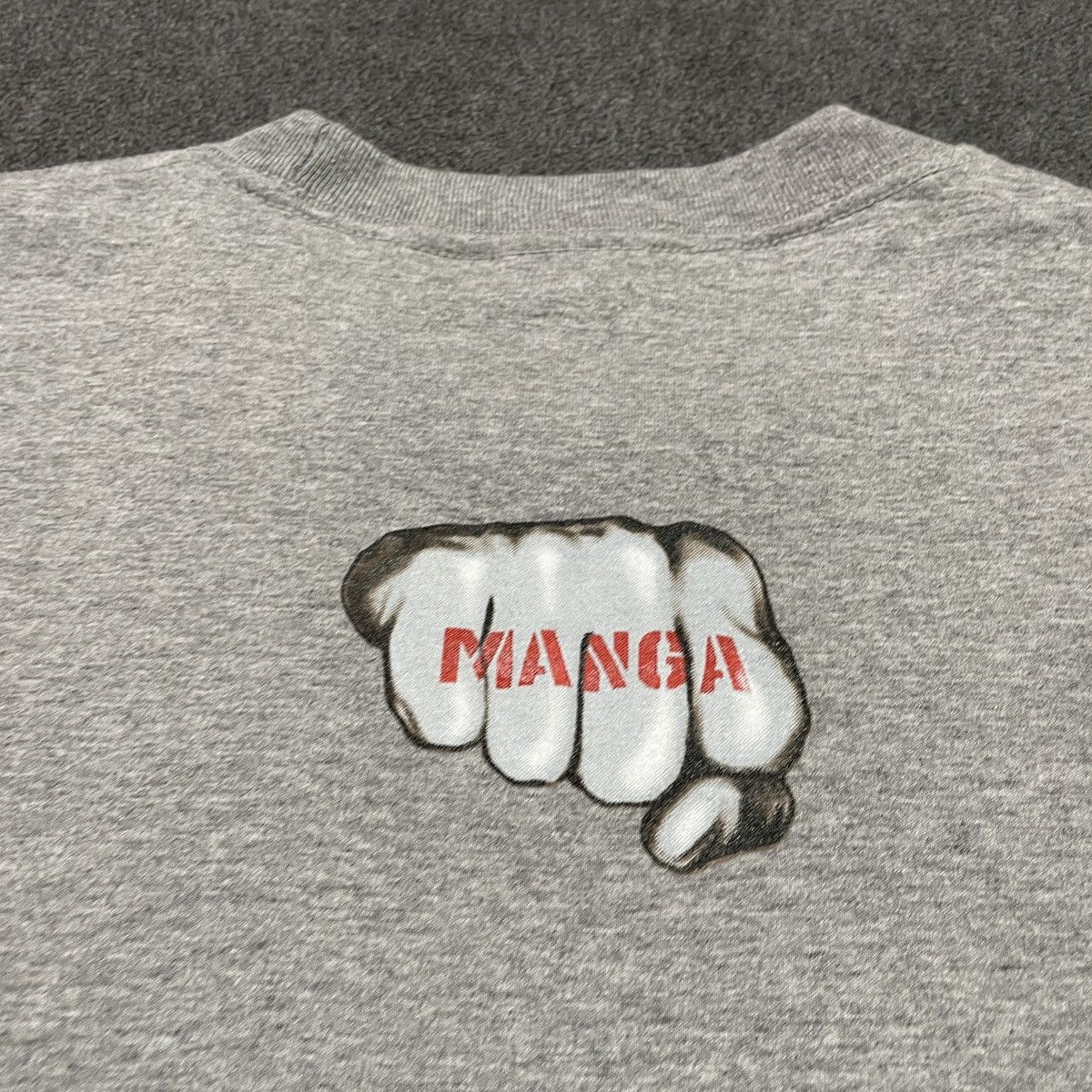Vintage Vintage Manga Street Clothing Power Up 100% T-shirt Size US L / EU 52-54 / 3 - 3 Thumbnail