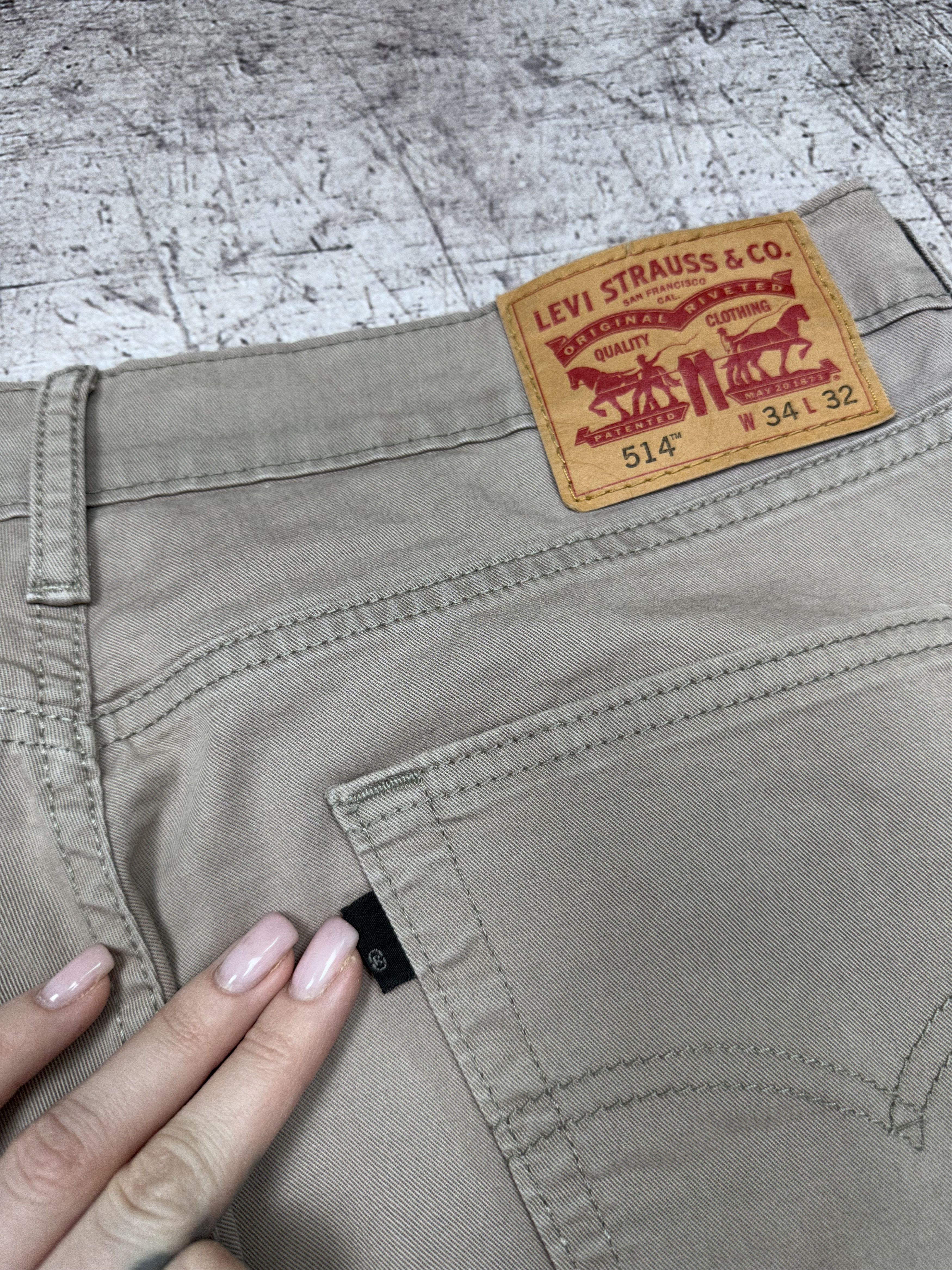 Levi's × Levi's Vintage Clothing Levis 514 Vintage Mens Denim Pants Y2K Jeans Size US 34 / EU 50 - 2 Thumbnail