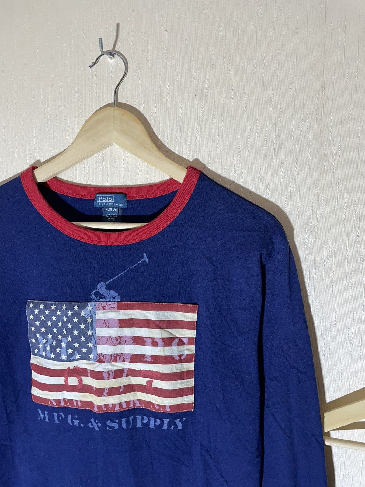 Polo Ralph Lauren × Vintage Polo Ralph Lauren Vintage USA long sleeve Size US S / EU 44-46 / 1 - 2 Thumbnail