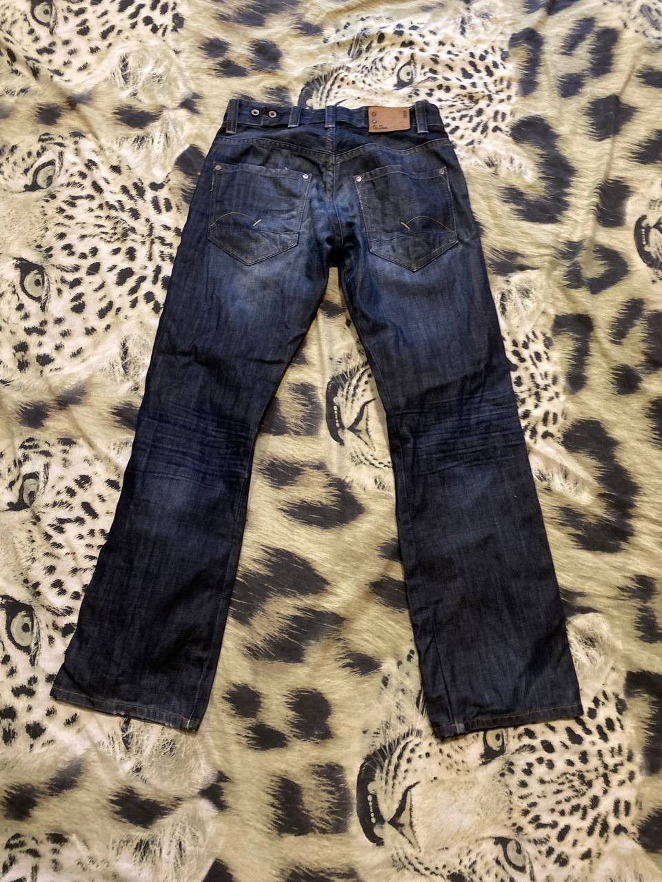 G-Star streetwear G-Star Raw 3301 blue jeans denim pants vintage Size US 32 / EU 48 - 18 Thumbnail