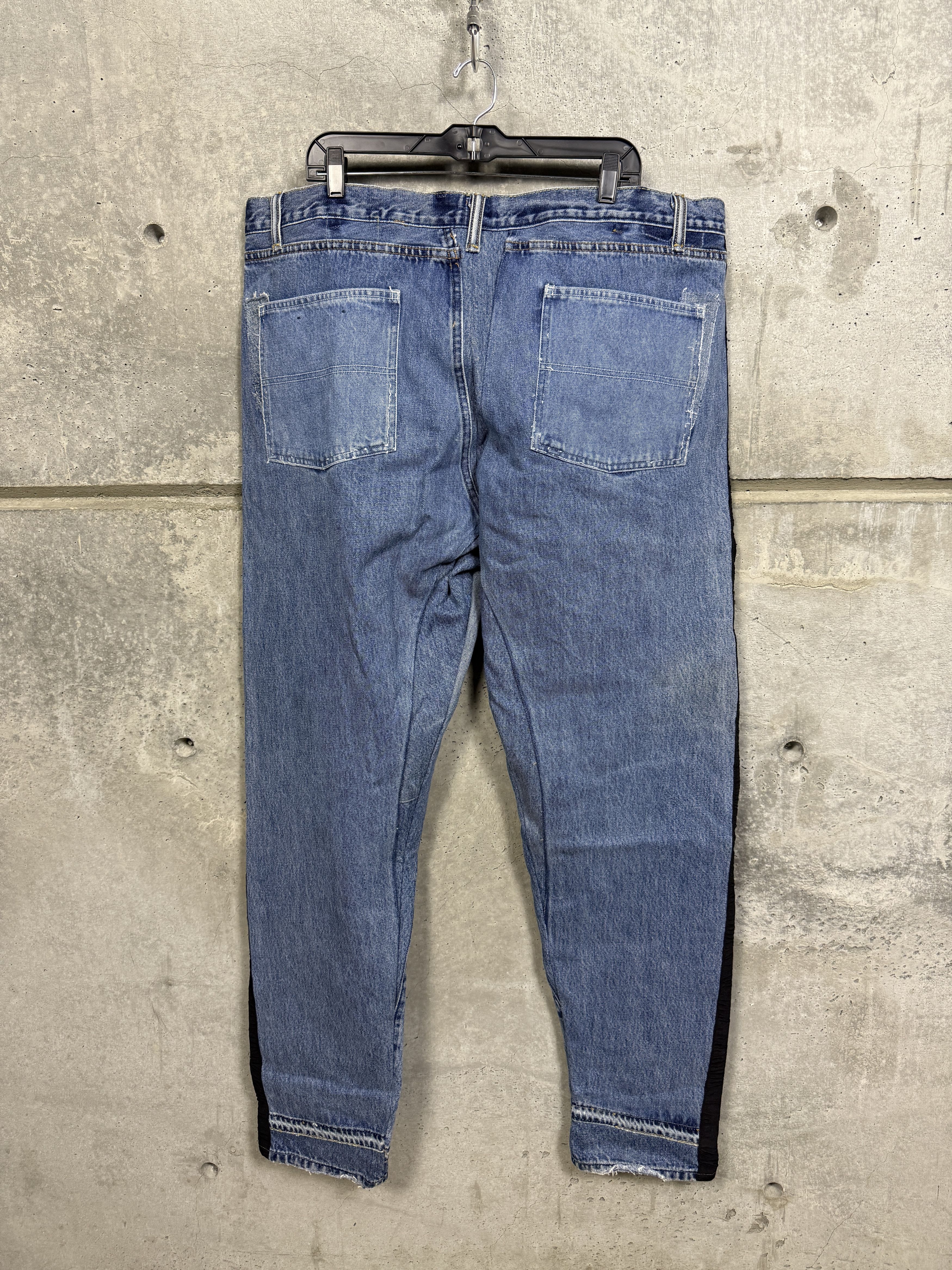 Greg Lauren $1250 Greg Lauren Tux Denim Lounge Pant Jeans Size US 42 / EU 58 - 6 Thumbnail
