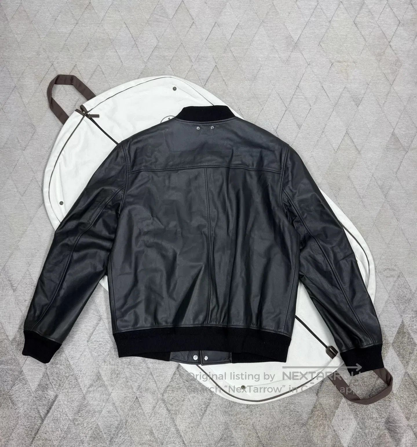 Louis Vuitton LV NBA Lambskin Baseball Leather Jacket. Size US L / EU 52-54 / 3 - 7 Thumbnail
