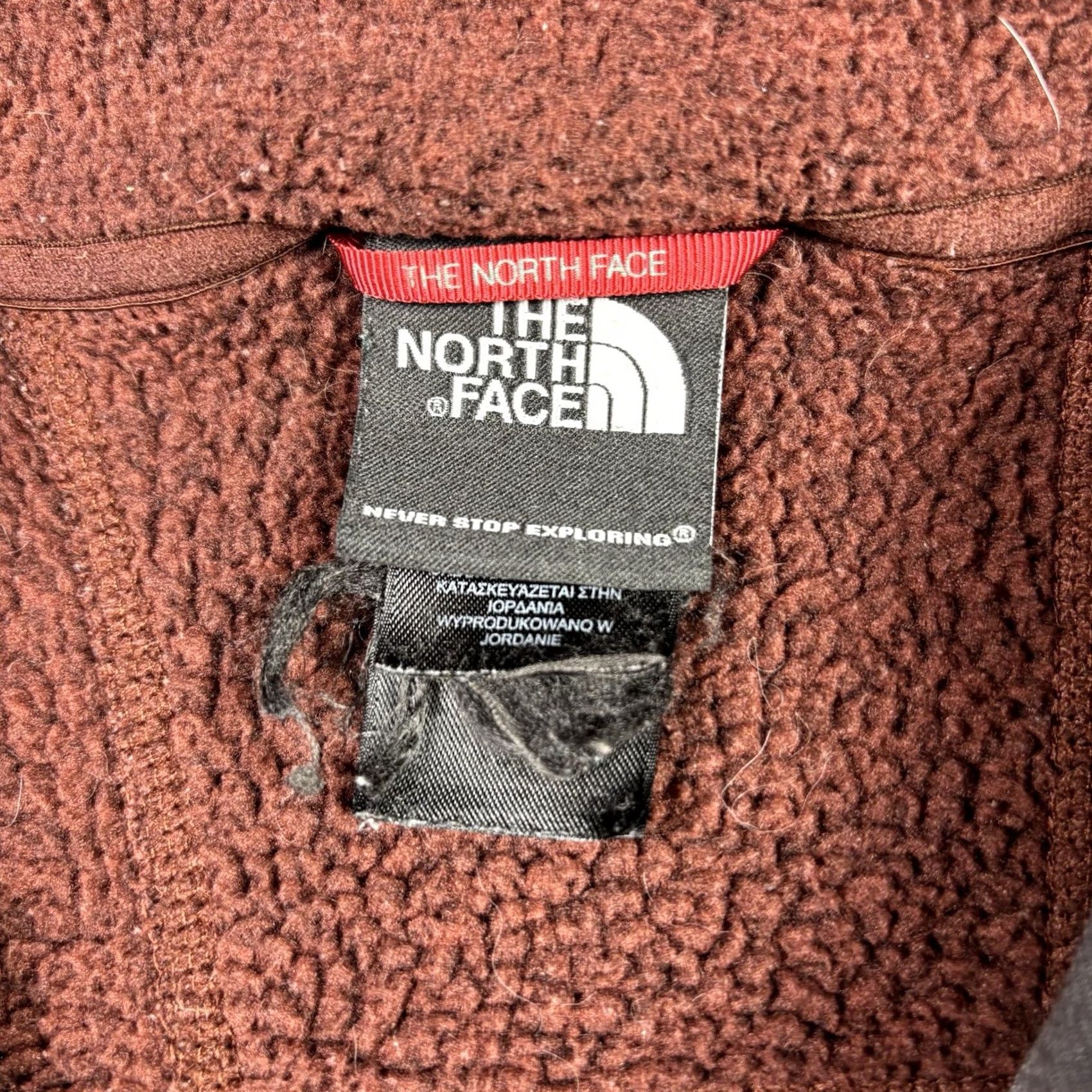 The North Face The North Face Men’s Fleece Quarter Zip Pullover Sweater Orange L Small Size US L / EU 52-54 / 3 - 5 Thumbnail