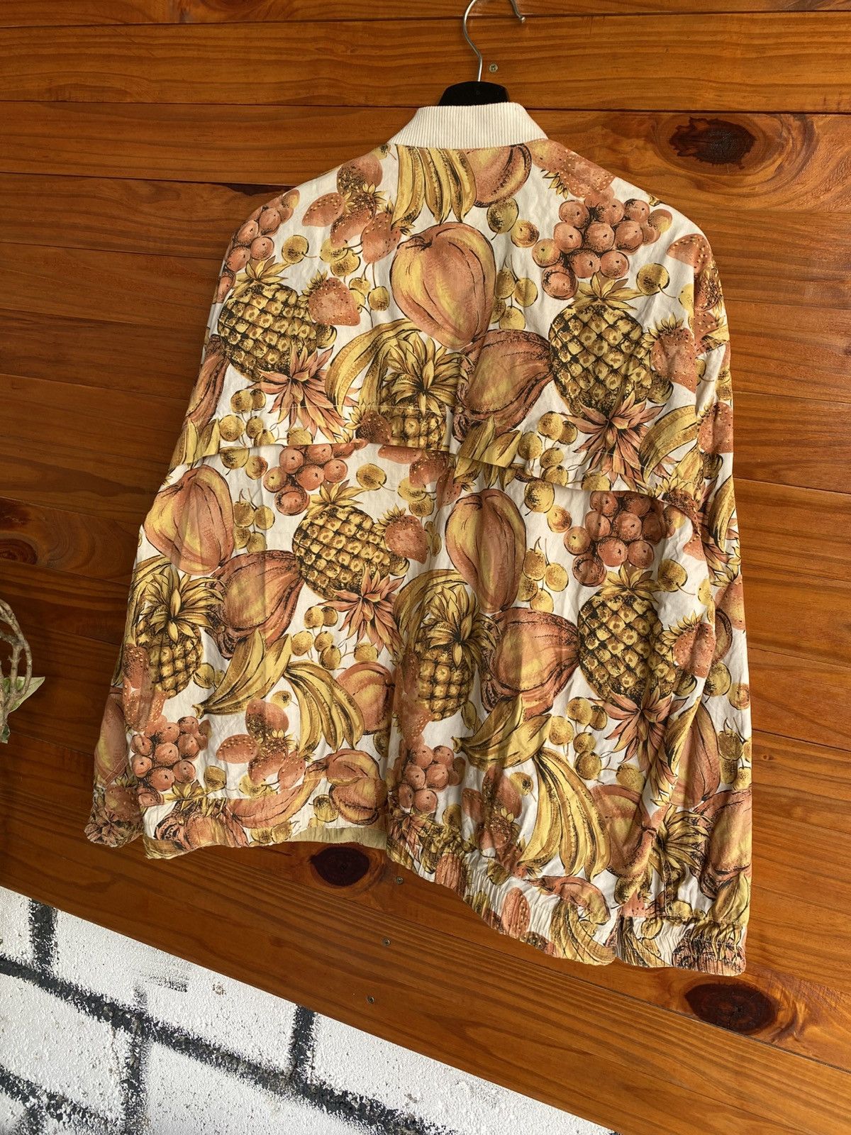 Issey Miyake Vintage HAI Sporting Gear Reversible Fruit Print Jacket Size US M / EU 48-50 / 2 - 22 Thumbnail
