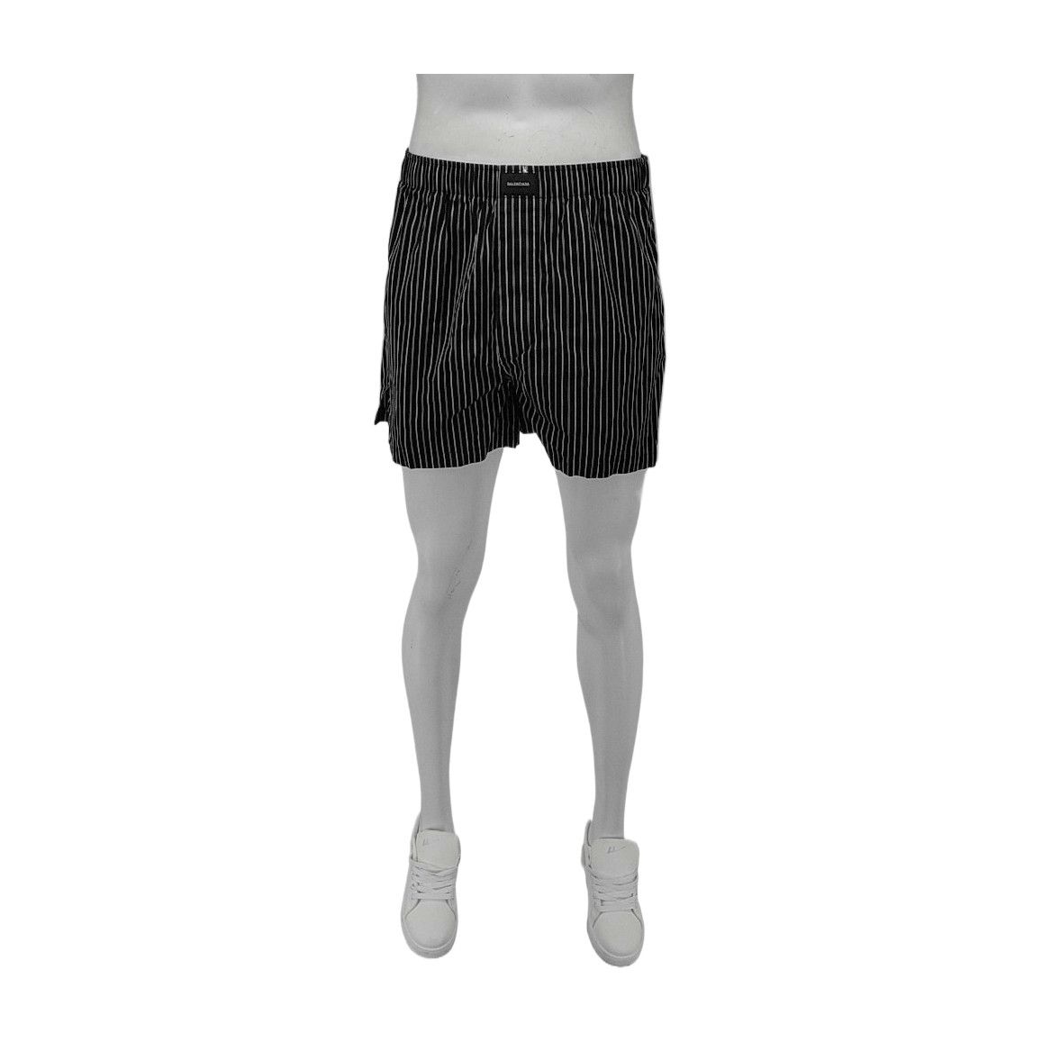 Balenciaga Balenciaga Striped Cotton Shorts Size L Size US 40 / EU 56 - 1 Thumbnail