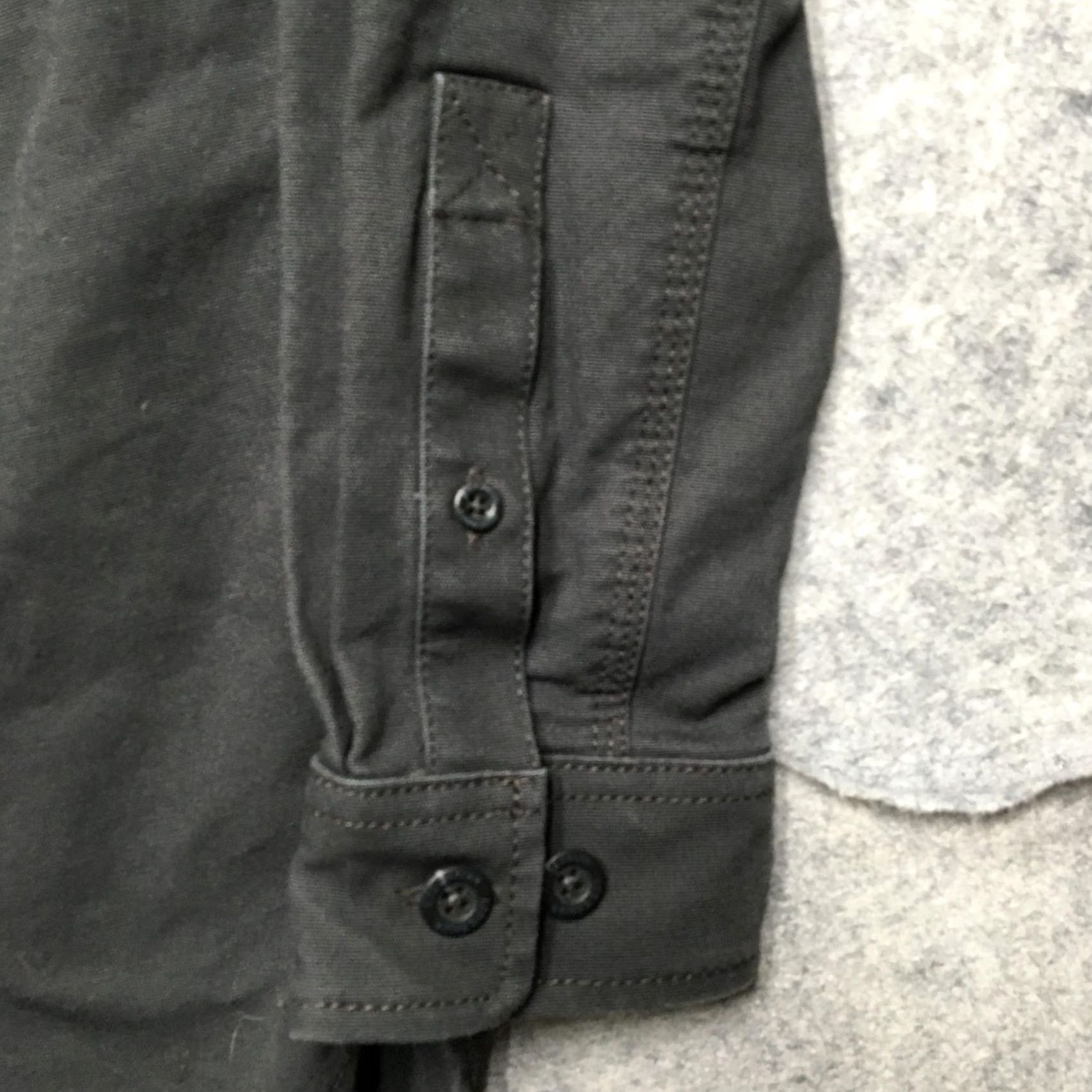 Eddie Bauer Eddie Bauer Mountain Ops Capacitor Flex Shirt Jacket Mens Small Gray Workwear Size US S / EU 44-46 / 1 - 2 Thumbnail