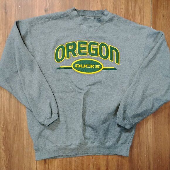 NCAA Vintage Oregon Ducks Embroidered Crewneck Sweatshirt Size US L / EU 52-54 / 3 - 2 Thumbnail
