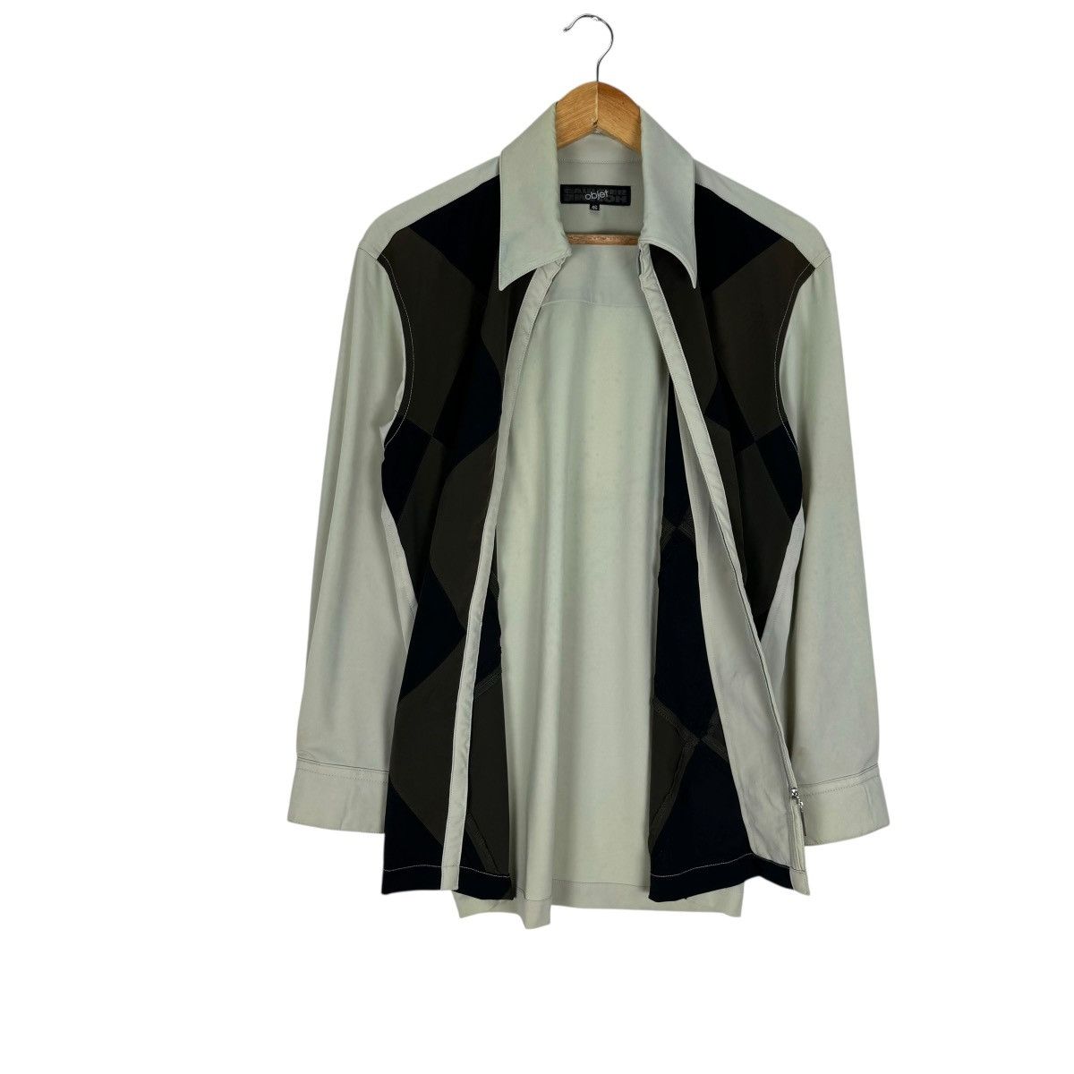 Gaultier Homme Objet ☀️JPG OBJECT DIAMOND ZIPPER SUMMER JACKET Size US S / EU 44-46 / 1 - 11 Thumbnail