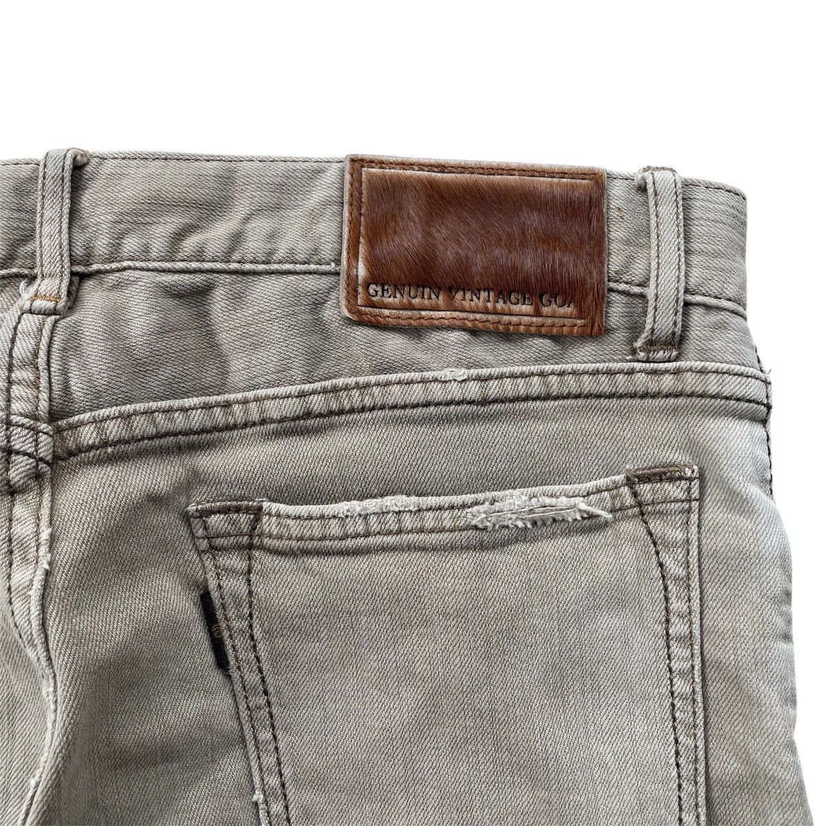 GOA Vintage GOA Flare Distressed Jeans Size US 31 - 10 Thumbnail