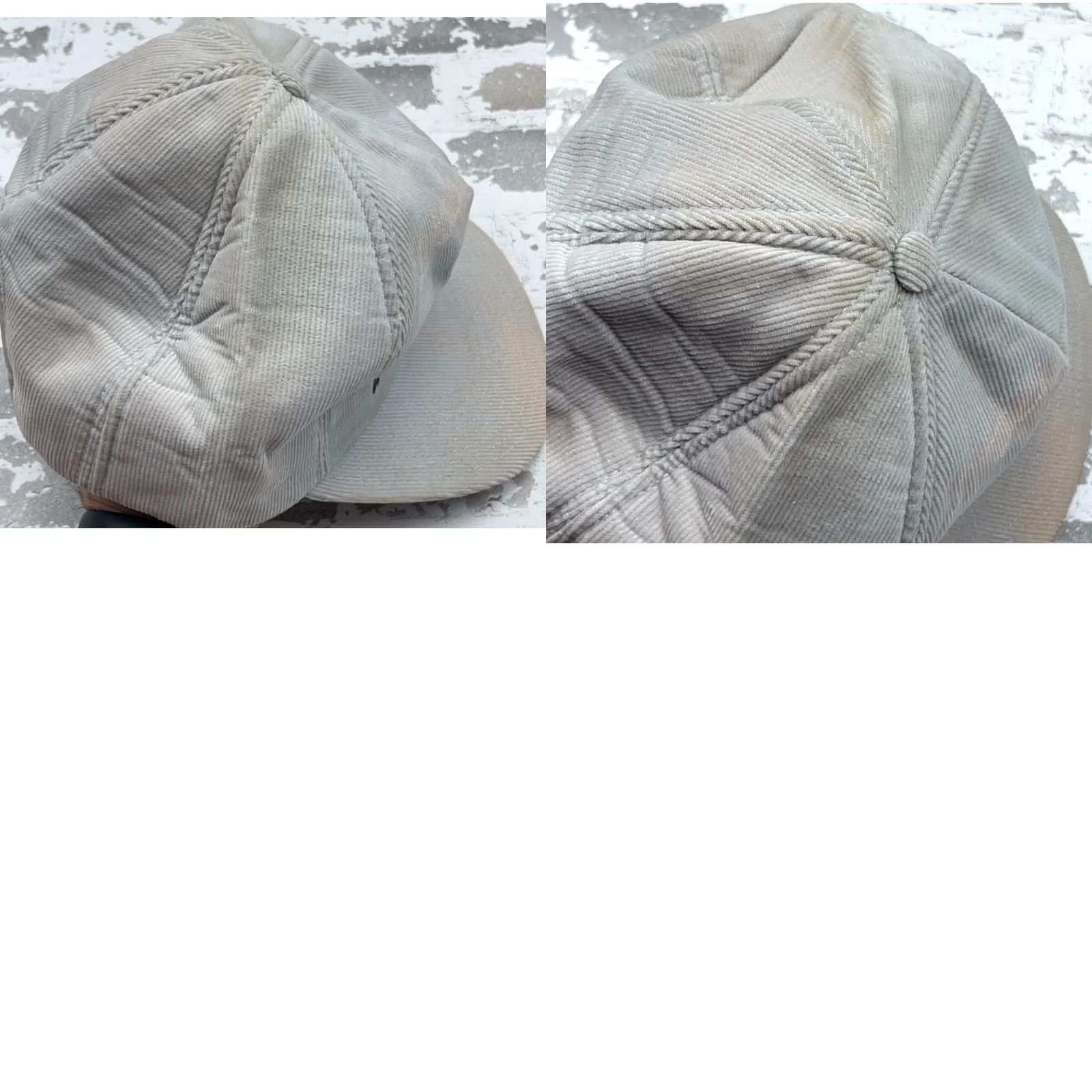Vintage VINTAGE Washington Corduroy Trucker Hat Cap 80s USA Steel Snap Back Gray Size ONE SIZE - 8 Thumbnail