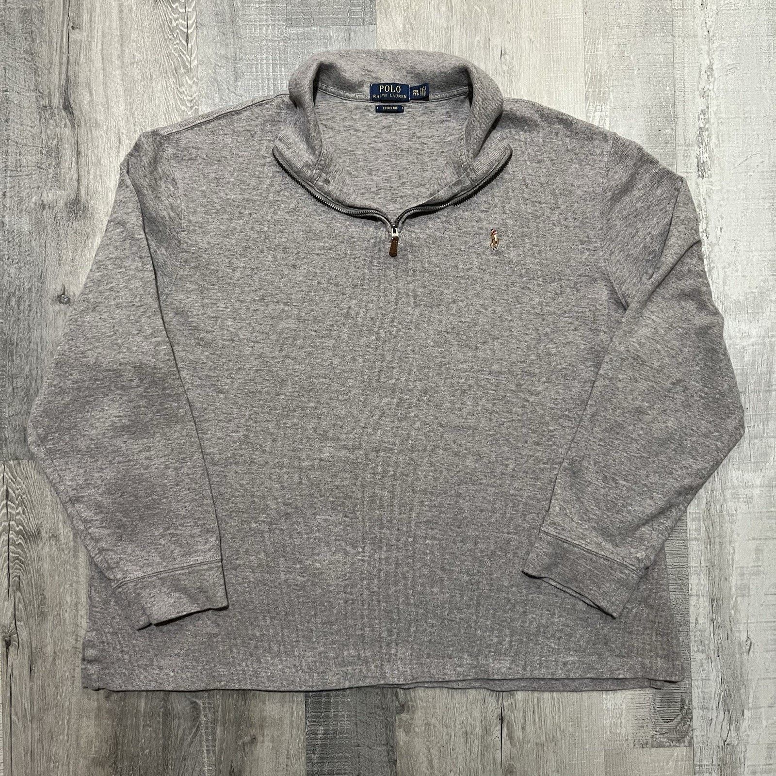 Polo Ralph Lauren Polo Ralph Lauren Sweater Flesh Pony Estate Rib Pullover 2XL Size US XXL / EU 58 / 5 - 1 Thumbnail