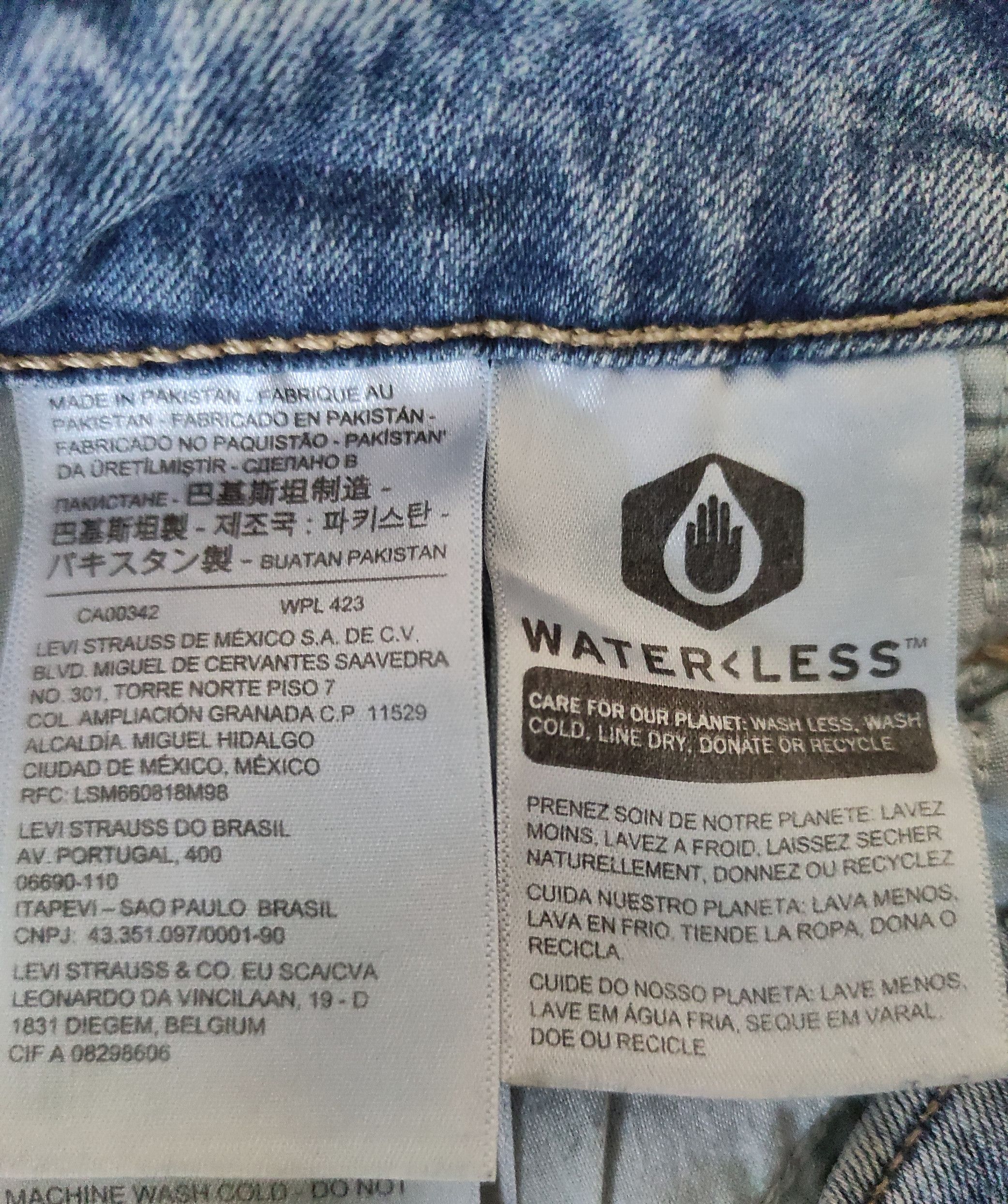 Levi's Levi's Premium 721 High Rise Skinny W25/XXS/32 Size 25" / US 0 / IT 36 - 7 Thumbnail