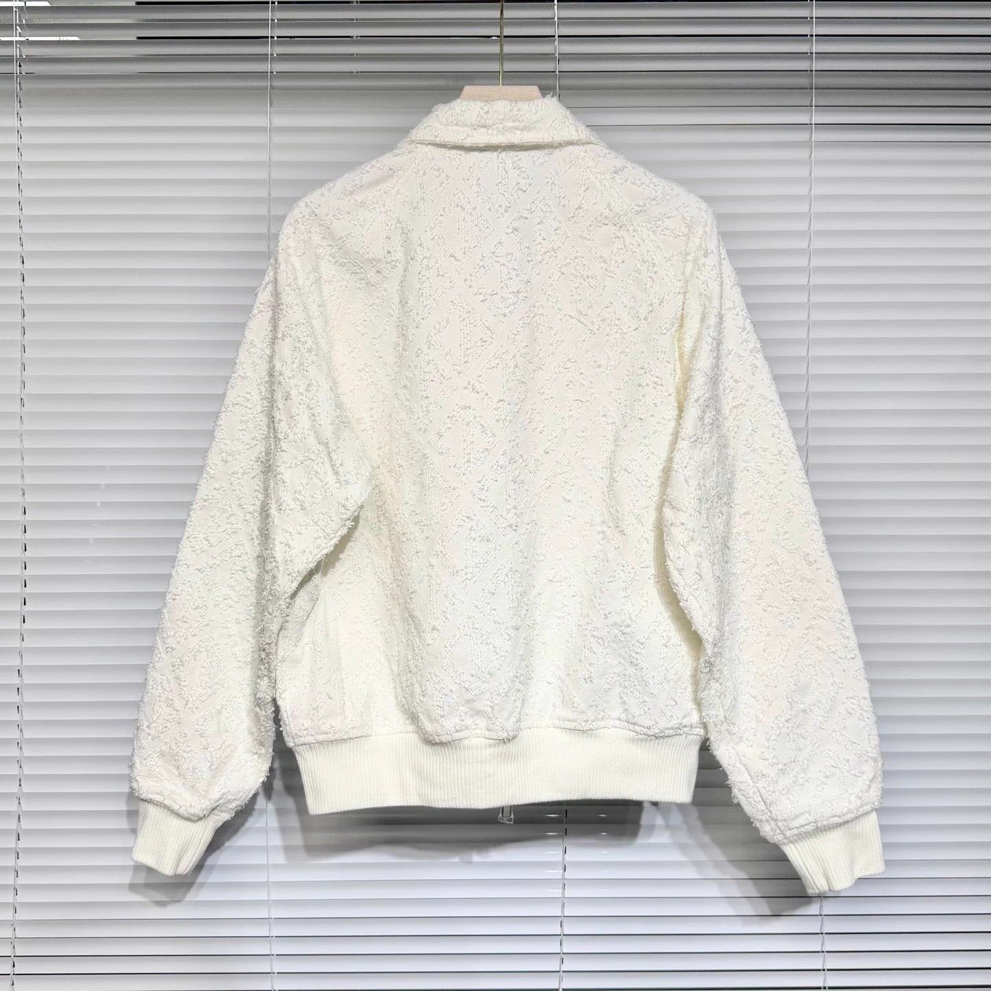 Dior DIOR Denim Jacket Quilted All Over Print White 50 Size US M / EU 48-50 / 2 - 2 Thumbnail