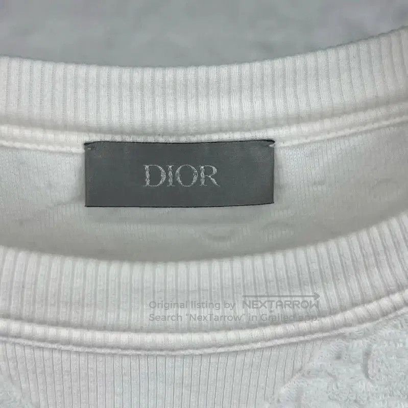 Dior Dior White Cotton Men's T-Shirt . Size US M / EU 48-50 / 2 - 3 Thumbnail