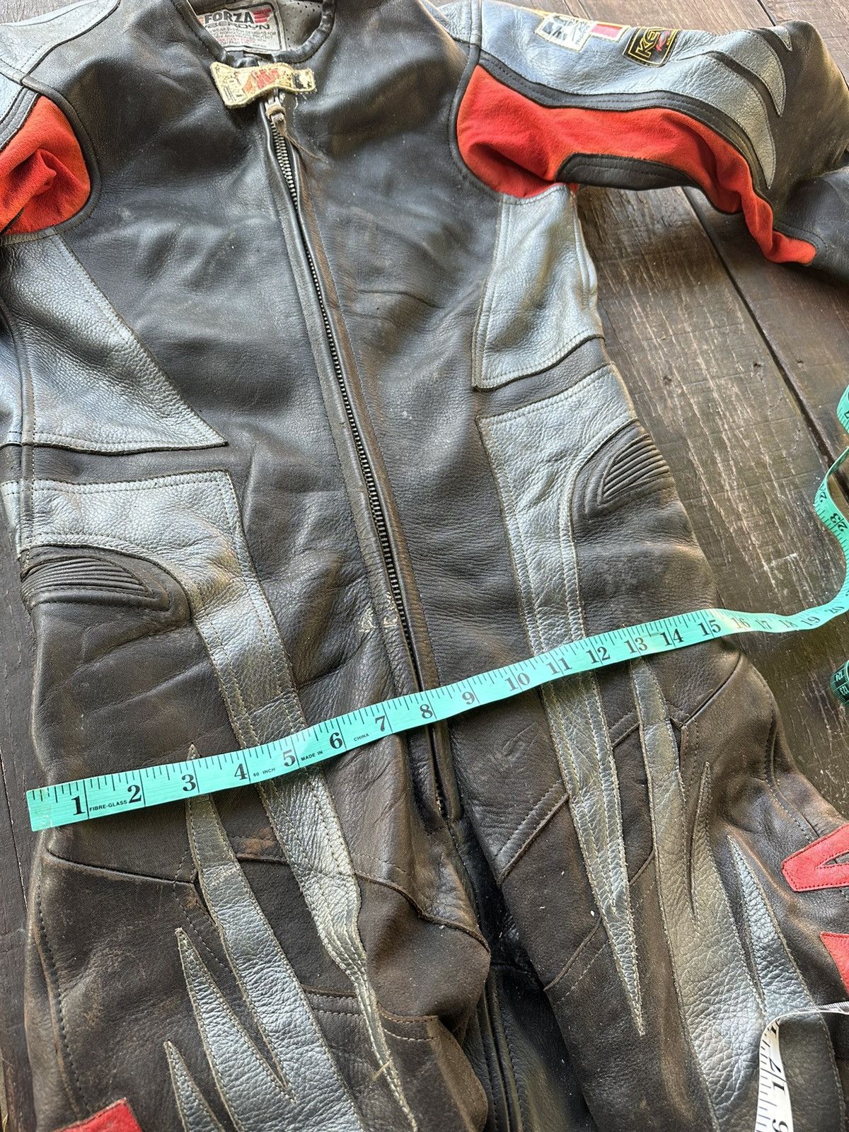 Japanese Brand Forza leather racing jacket Size US XS / EU 42 / 0 - 20 Thumbnail