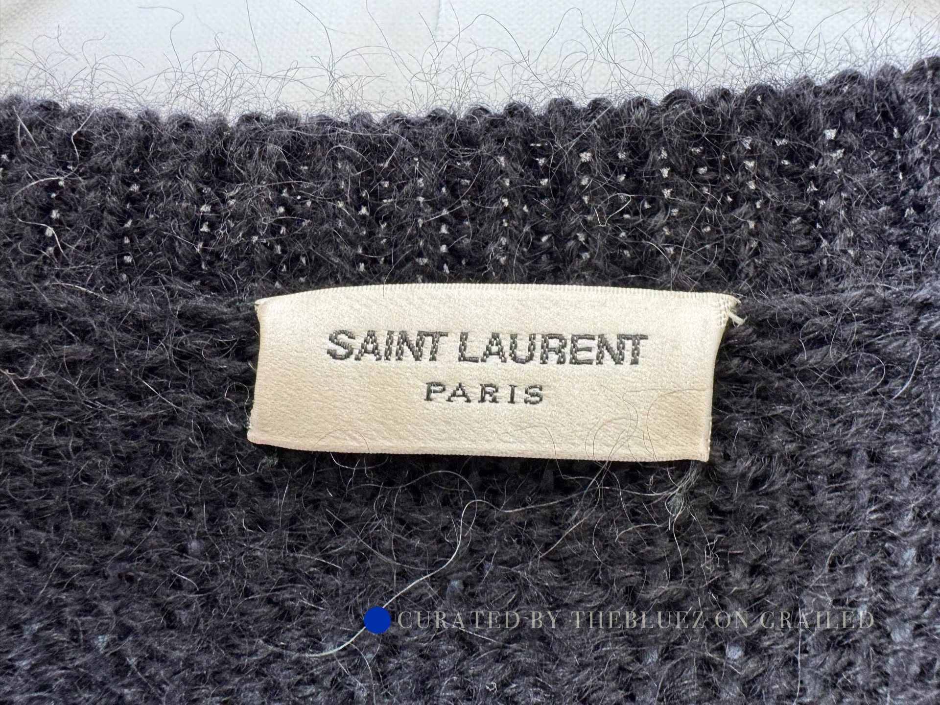 Saint Laurent Paris Stunning Multi-Color Jacquard Sweater Size US XL / EU 56 / 4 - 1 Preview