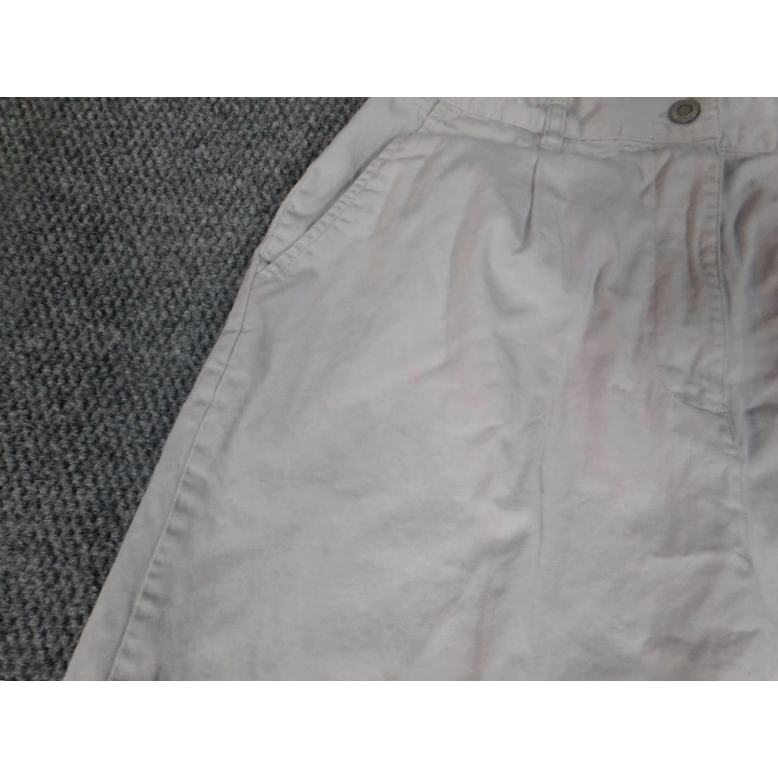 Bill Blass Bill Blass Womens Shorts 14 Chino Purple Flat Front Zip Casual Summer Classic Stretch Mens? Womens Size 24" / US 00 / IT 34 - 5 Thumbnail