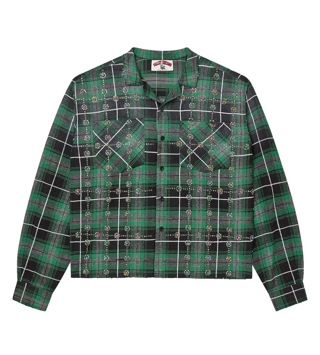 Vale Forever Grinch Gems Flannel Green Size US S / EU 44-46 / 1 - 1 Thumbnail