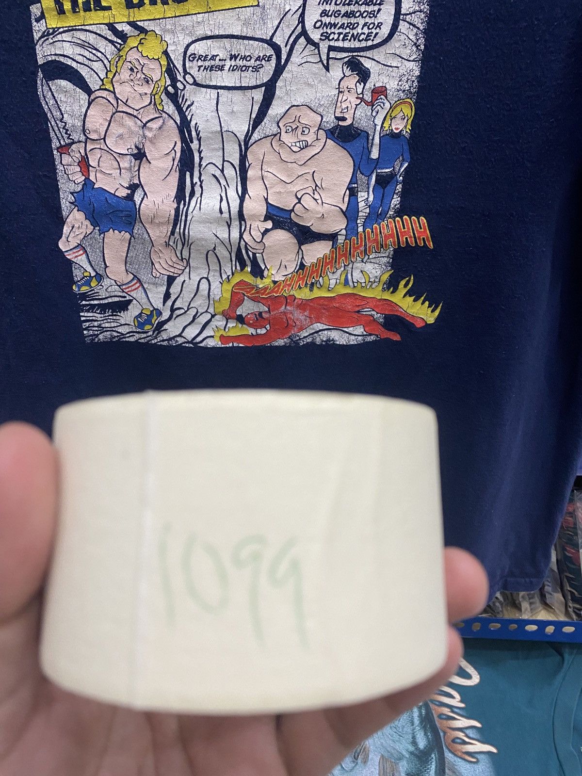 Gildan DR IMPOSSIBLE AND THE OTHER THREE TSHIRT Size US L / EU 52-54 / 3 - 12 Thumbnail