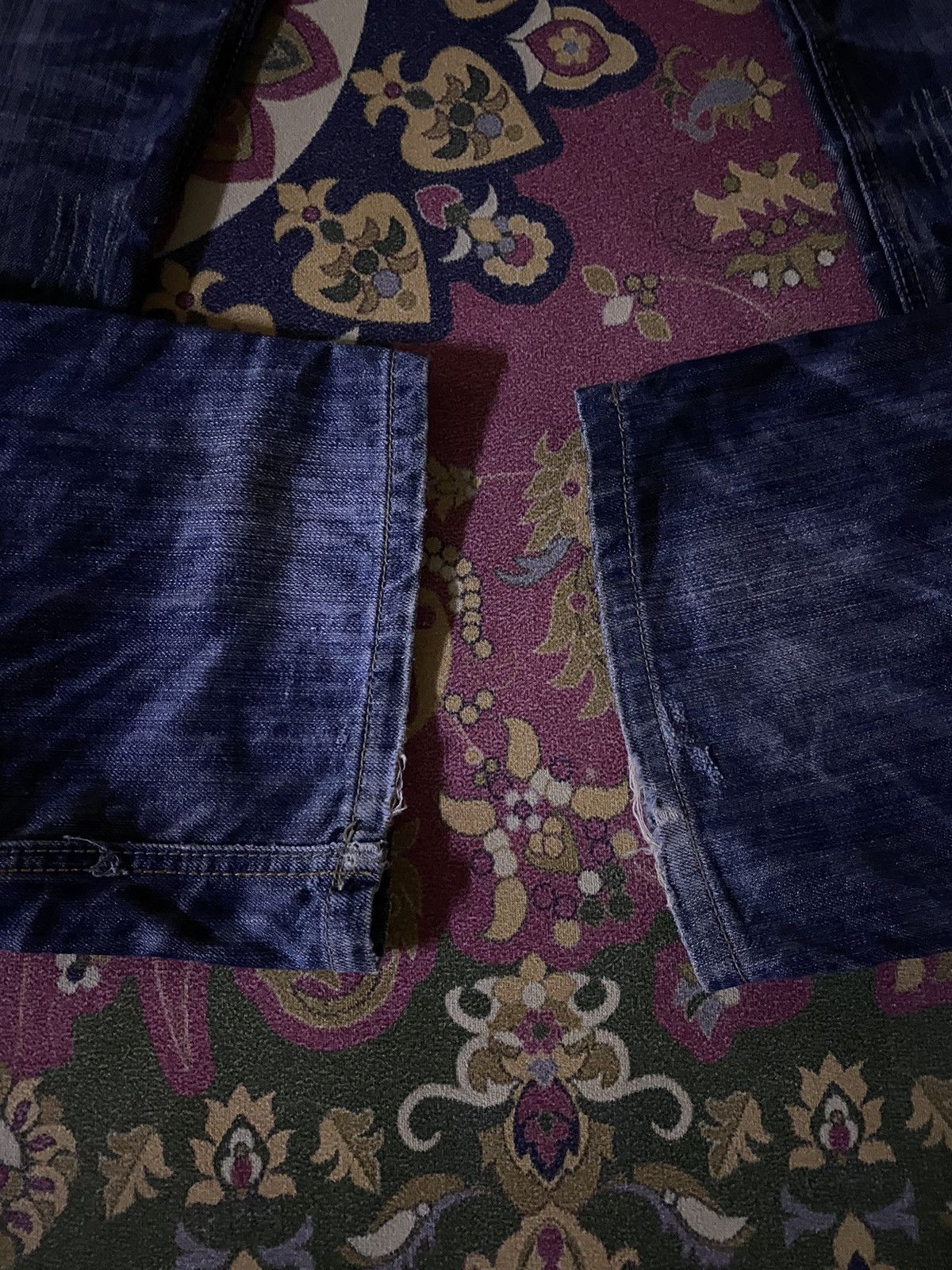 If Six Was Nine Vintage Japanese Brand ENERGY Distressed Denim Punk Style Size US 32 / EU 48 - 12 Thumbnail
