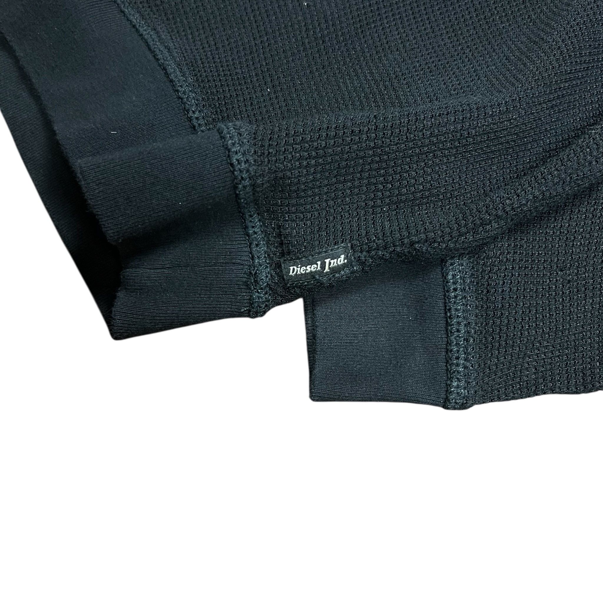 Diesel Diesel Waffle Knit Shawl Collar Henley Sweater - M Size US M / EU 48-50 / 2 - 3 Thumbnail