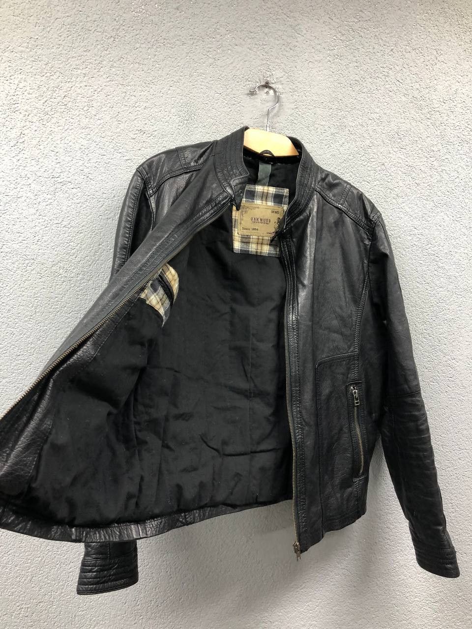 Other Oakwood mens leather jacket Large Size US L / EU 52-54 / 3 - 10 Thumbnail