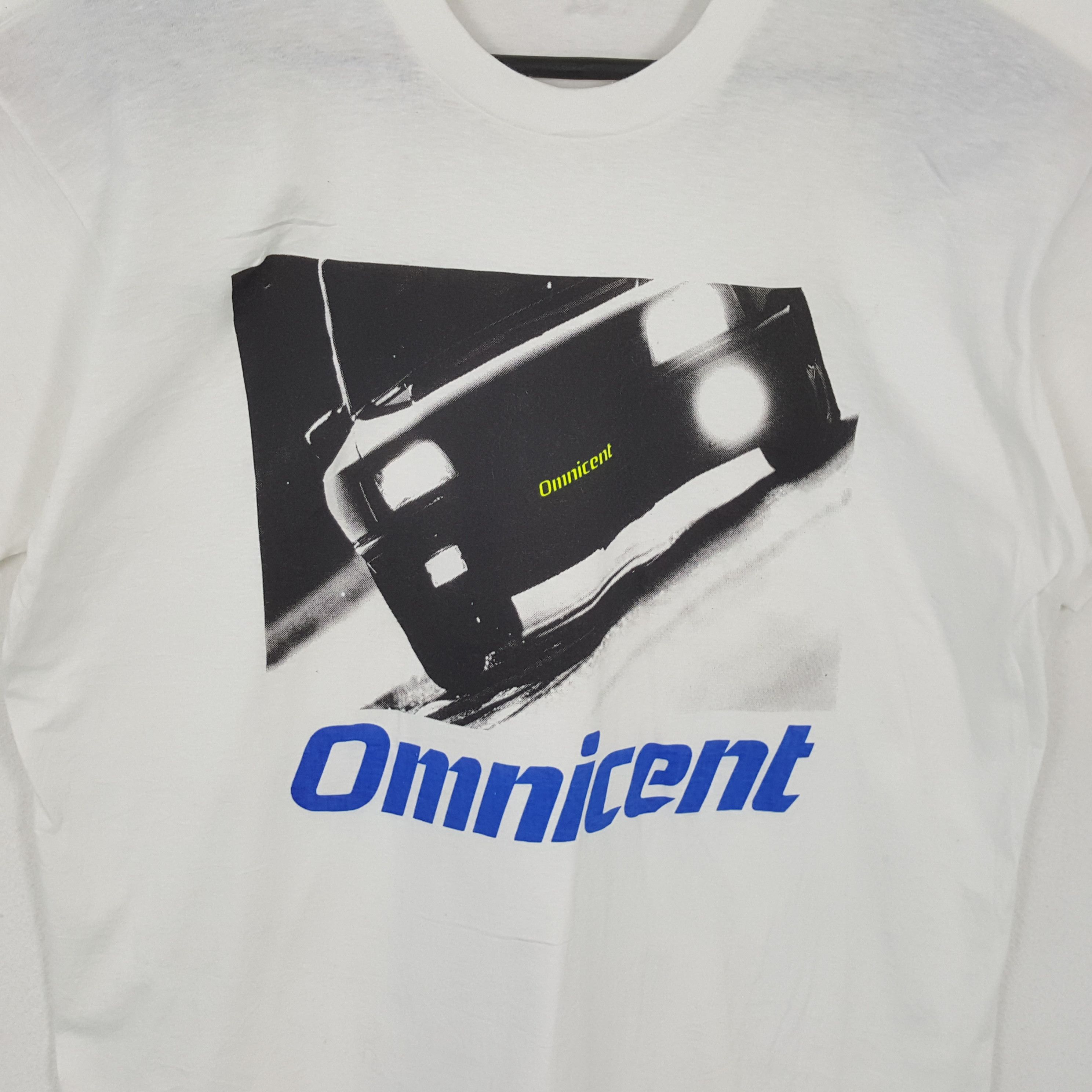 Vintage OMNICENT Car Design Tshirt Size US M / EU 48-50 / 2 - 2 Thumbnail