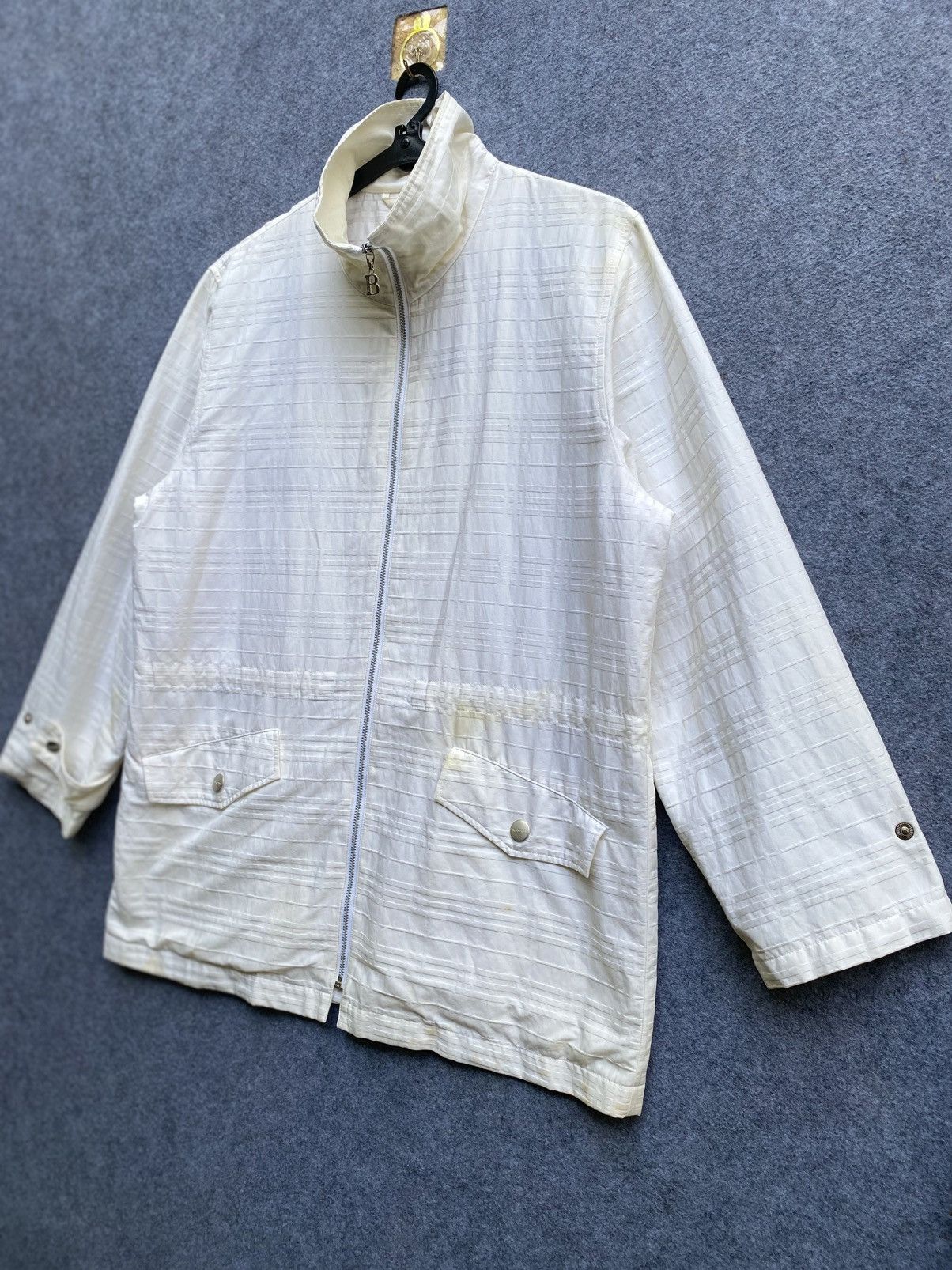Burberry × Vintage Vintage burberry golf nova check sample zipper jacket Size US M / EU 48-50 / 2 - 2 Thumbnail