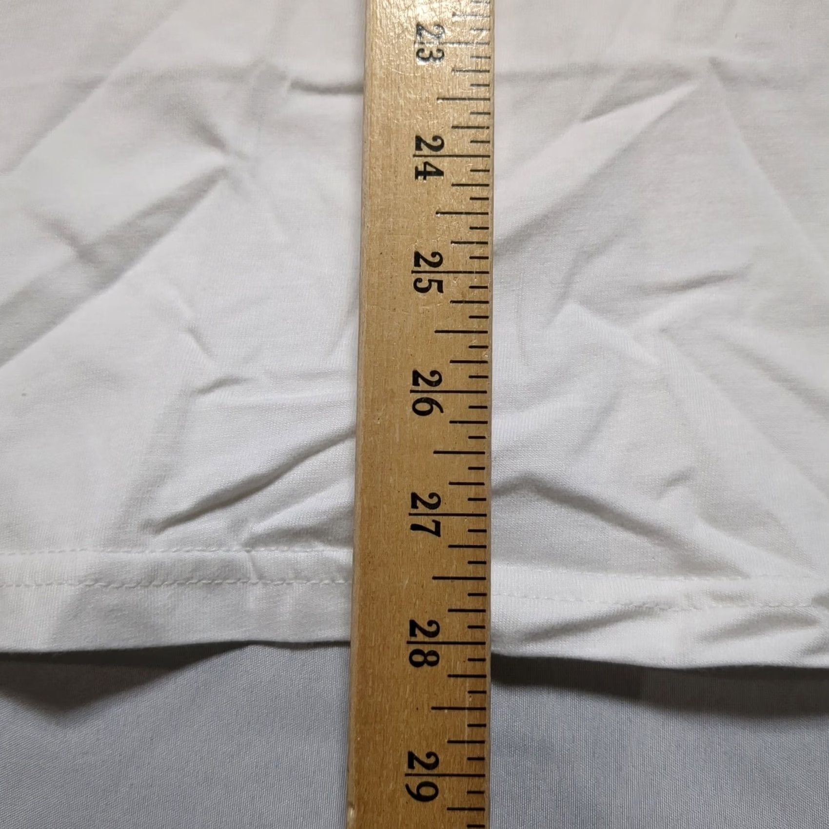 Vintage 4Worth Doing aNYthing White T-Shirt Men M Crew Neck Short Sleeve Graphic Print Logo Casual Streetwear Mens Size US M / EU 48-50 / 2 - 6 Thumbnail