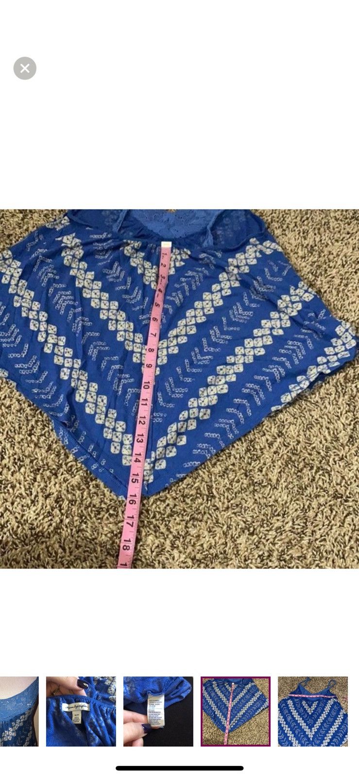 American Eagle Outfitters American eagle outfitters XS boho tank top Size XS / US 0-2 / IT 36-38 - 3 Thumbnail
