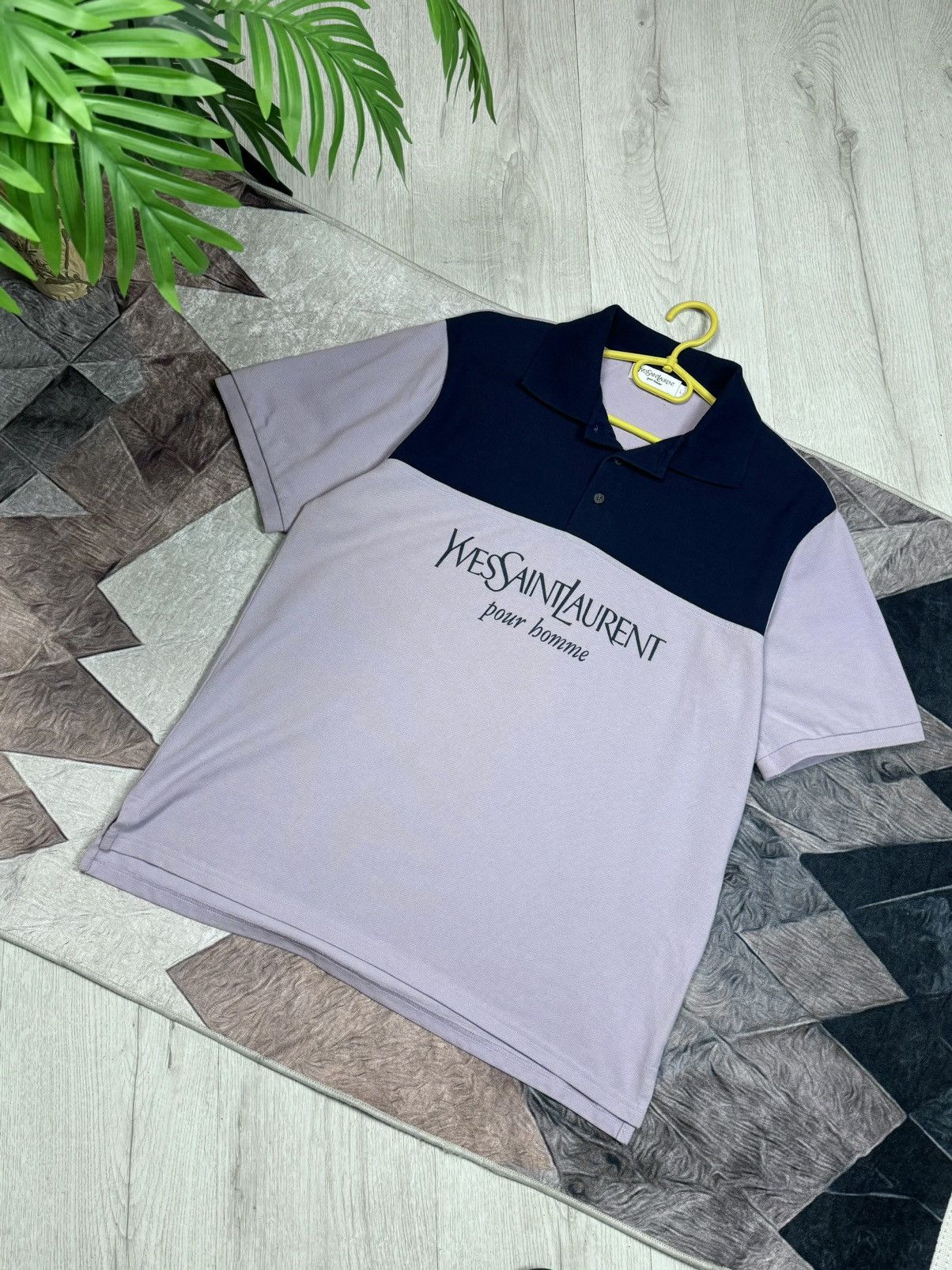 Yves Saint Laurent YSL Yves Saint Laurent Polo Rare Vintage Tee T-Shirt Size L Size US L / EU 52-54 / 3 - 1 Thumbnail