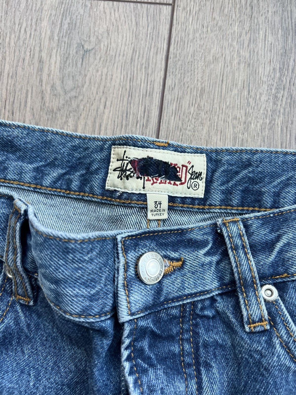 Stussy Stussy Relaxed Denim Jean 34 Blue Size US 34 / EU 50 - 4 Thumbnail