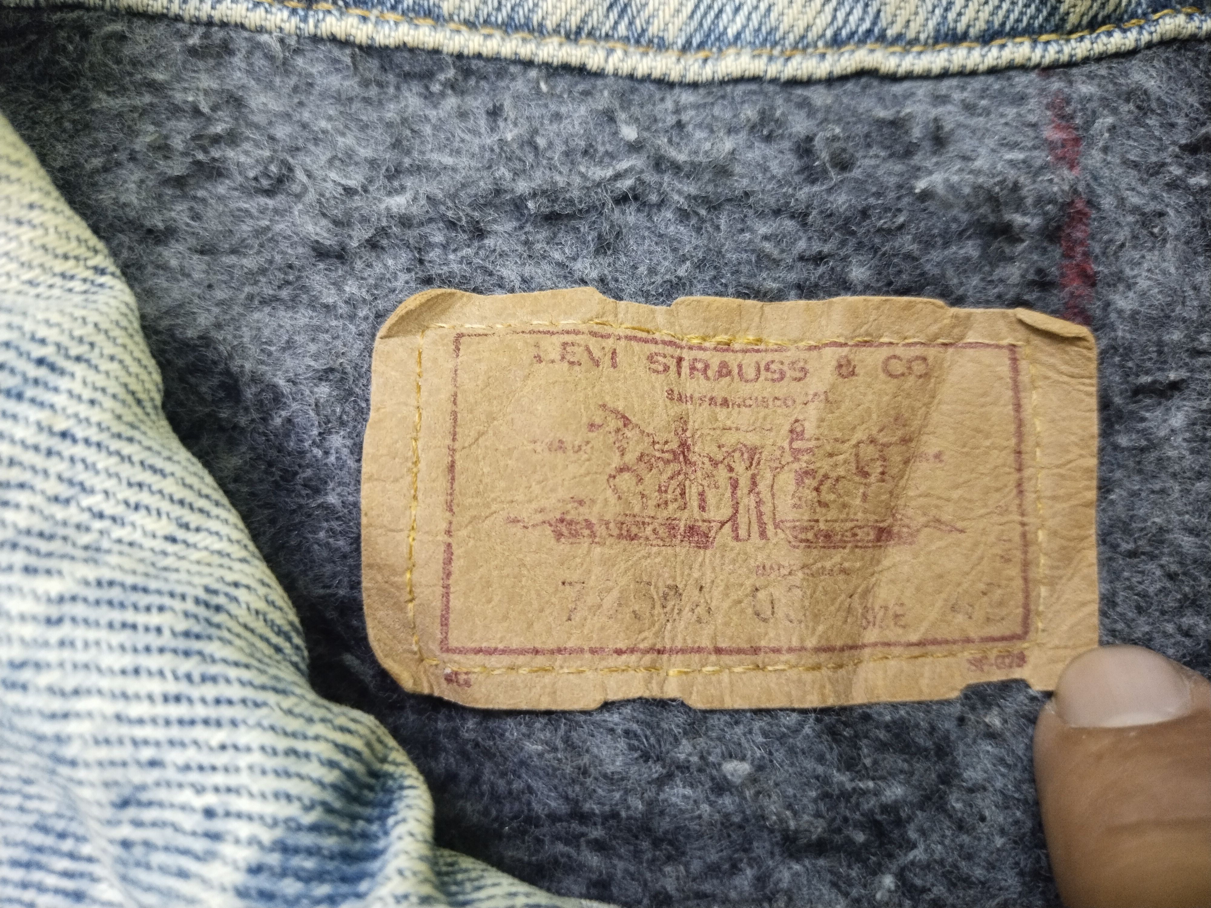 If Six Was Nine × Levi's × Levi's Vintage Clothing Rare Vintage Levi's Trucker Denim Jacket Size US M / EU 48-50 / 2 - 16 Thumbnail
