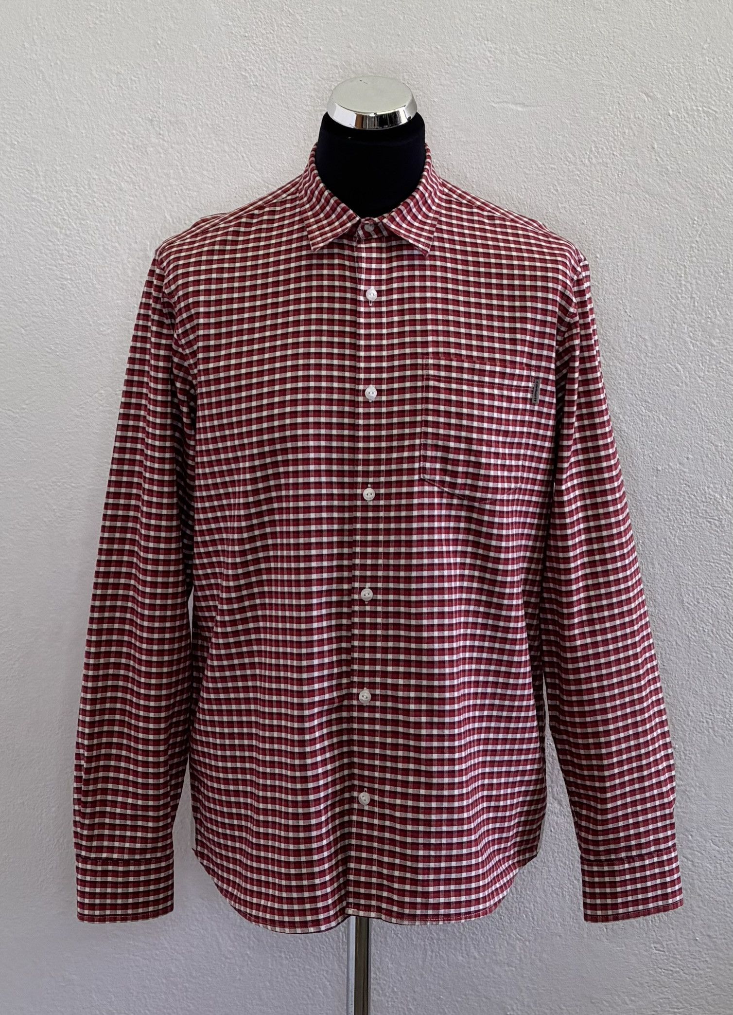 Carhartt Wip Carhartt WIP shirt red check medium Size US M / EU 48-50 / 2 - 1 Thumbnail