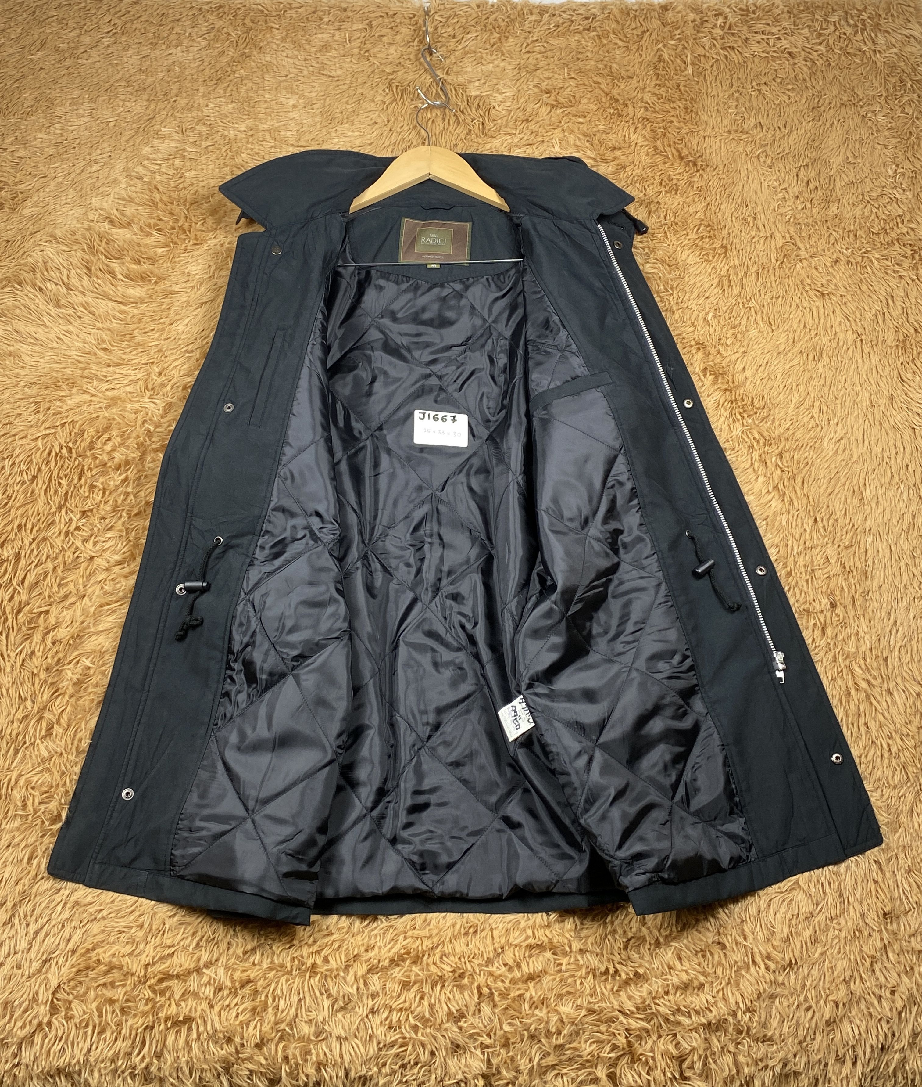 Japanese Brand Vintage Radici Hoodie Quilted Lining Jacket J1667 Size US M / EU 48-50 / 2 - 6 Thumbnail