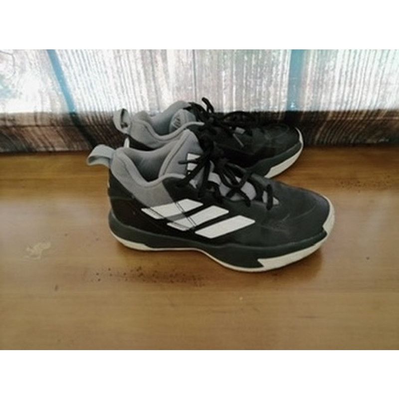 Adidas adidas Cross 'Em Up Select Kids Black/White/Grey Size 5 Size US 5 / EU 37 - 6 Thumbnail