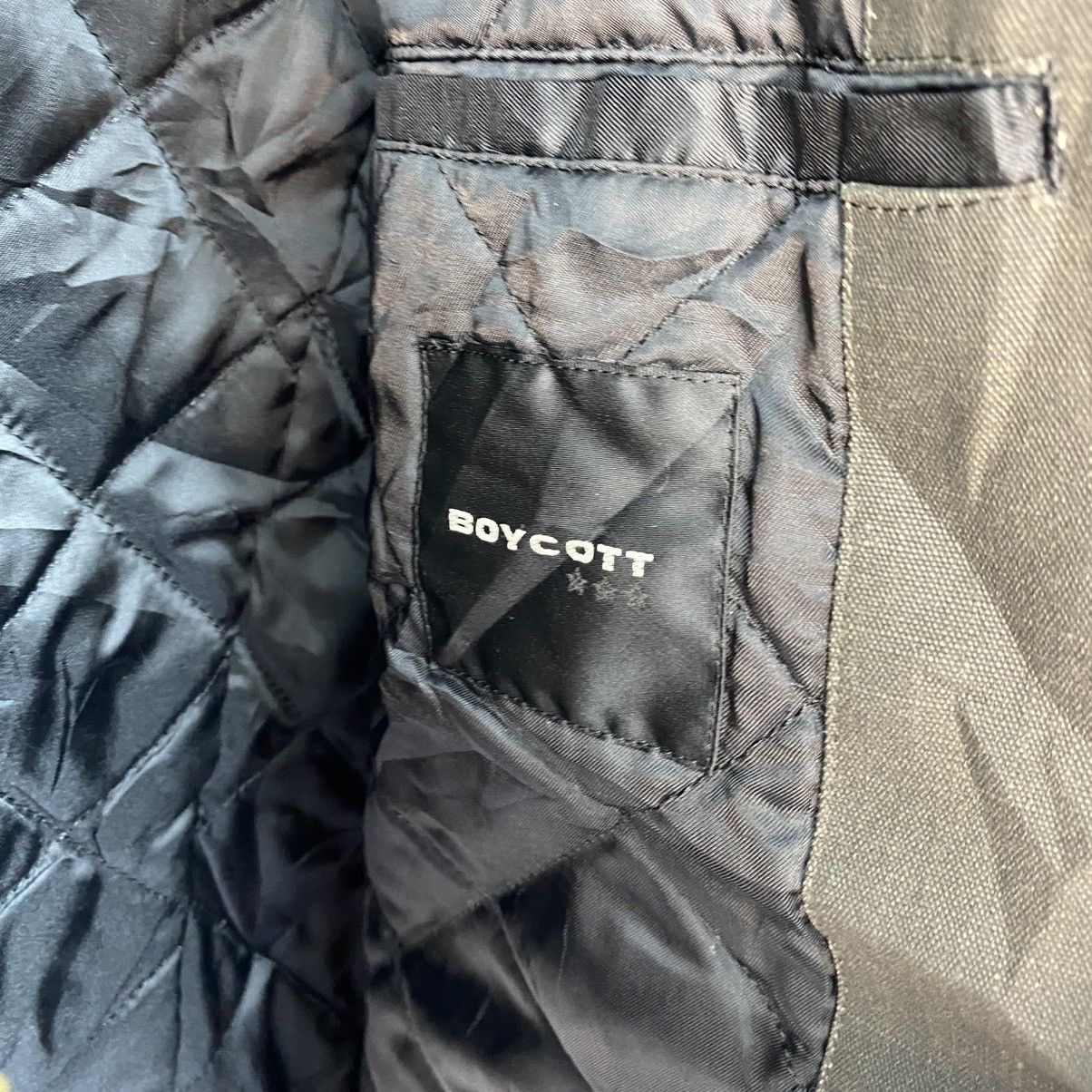 Japanese Brand 💥Vintage Boycott Military Cargo Work Parka Jacket Size US M / EU 48-50 / 2 - 6 Thumbnail
