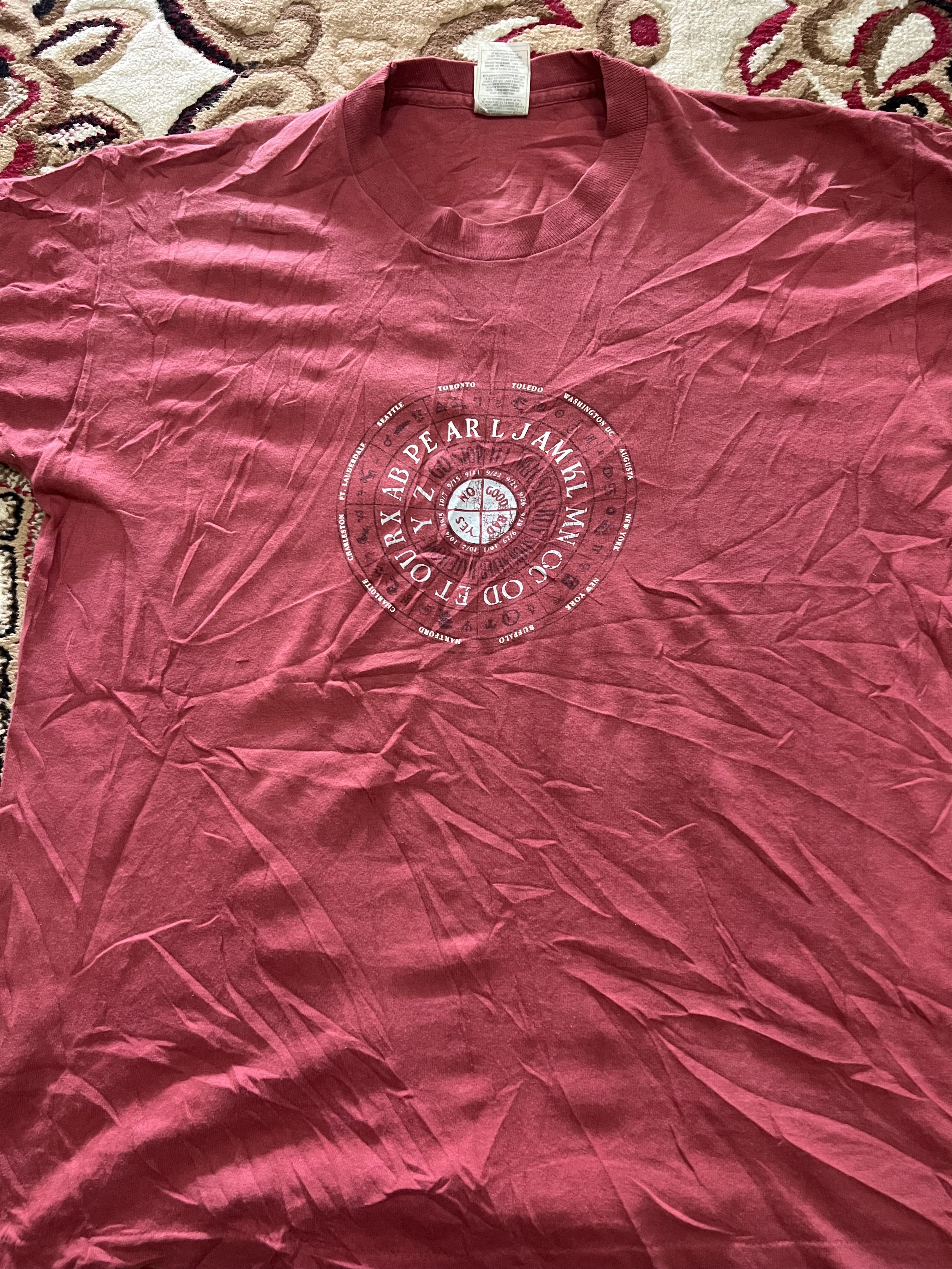 Band Tees Pearl Jam No Code Tour 1996 vintage t'shirt Size US L / EU 52-54 / 3 - 1 Thumbnail